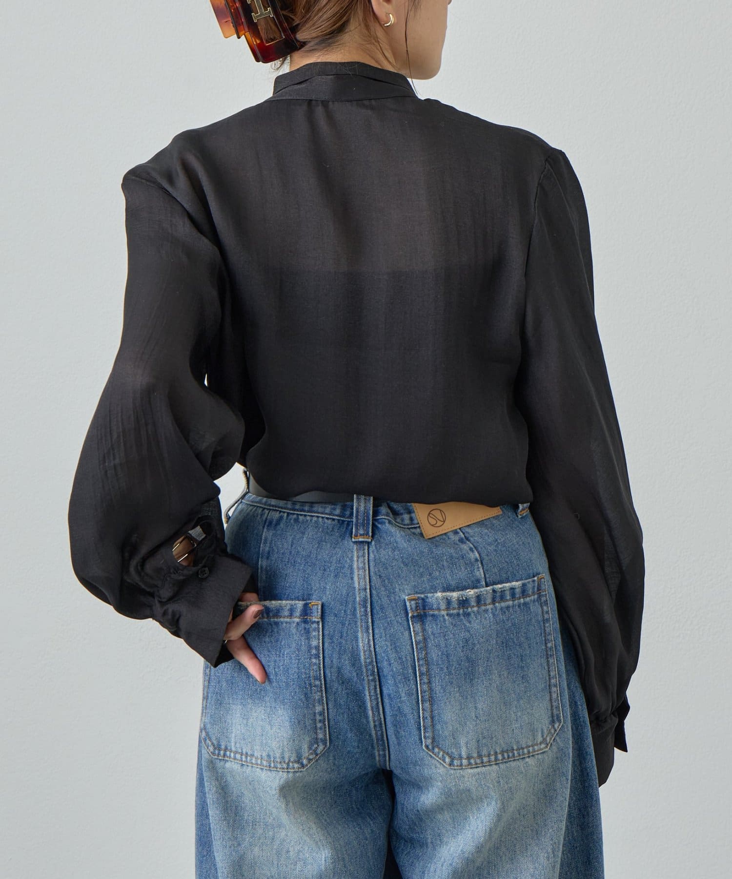 SHENERY(シーナリー) ボウタイブラウス