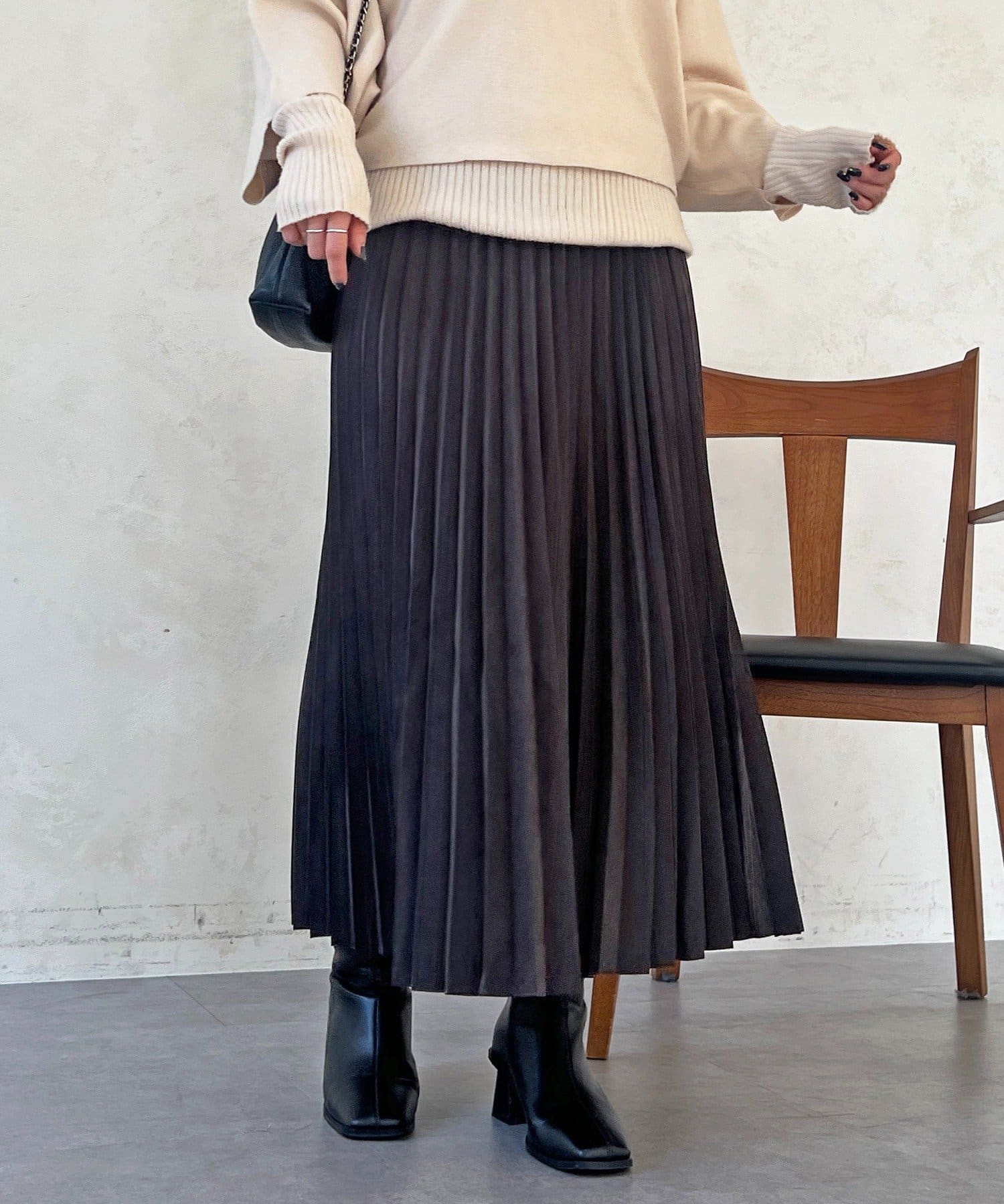 Croisiere(クロジエール) アコーディオンプリーツスカート