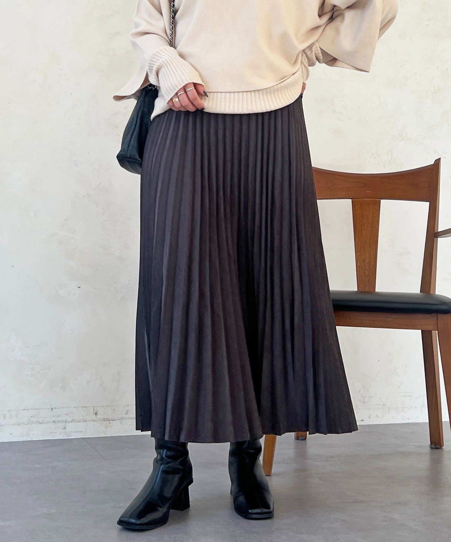 Croisiere(クロジエール) アコーディオンプリーツスカート