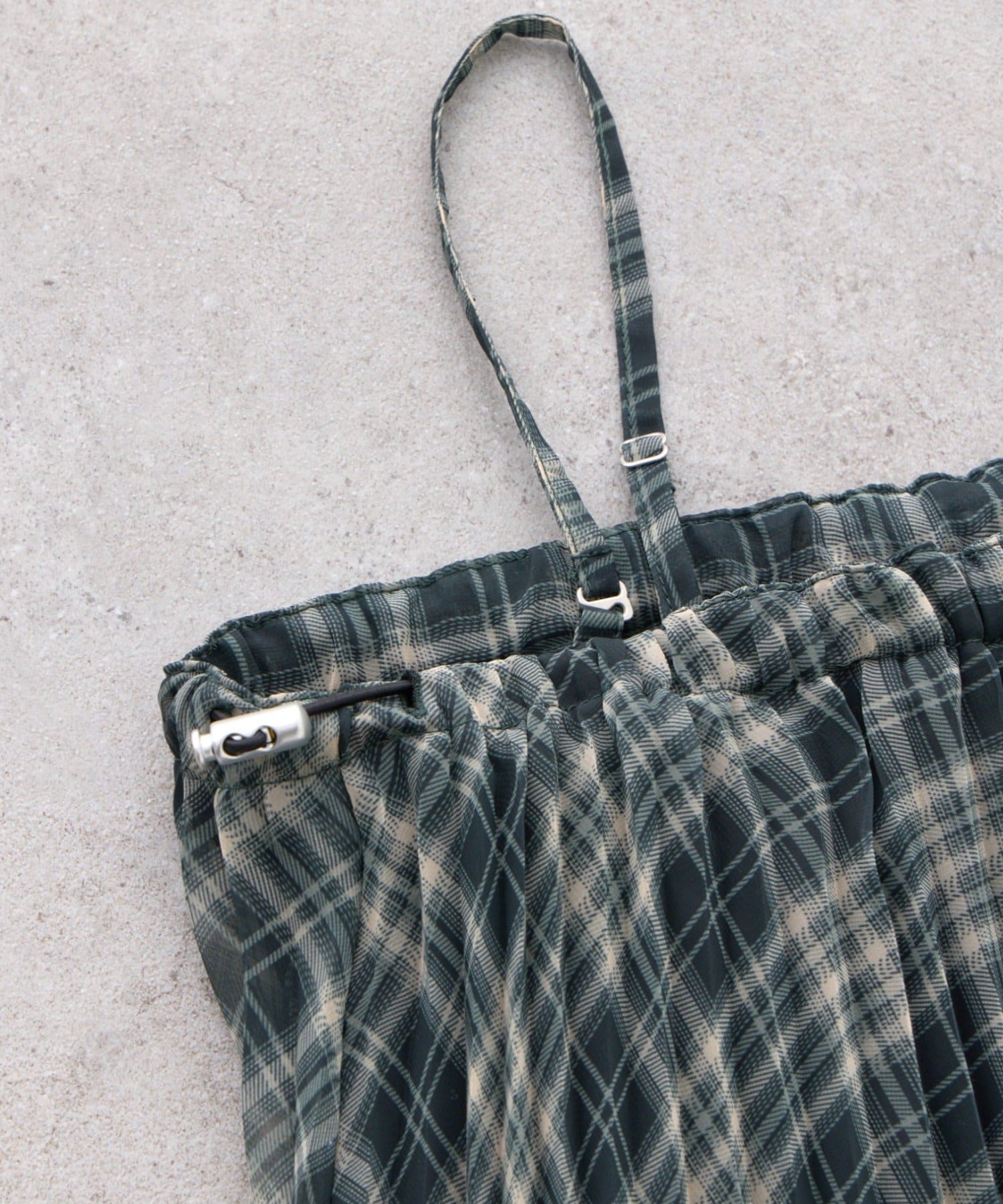 CIAOPANIC TYPY(チャオパニックティピー) 【KIDS】《ジュニアサイズあり》2WAYプリーツチェックヘムスカート(OSORO)