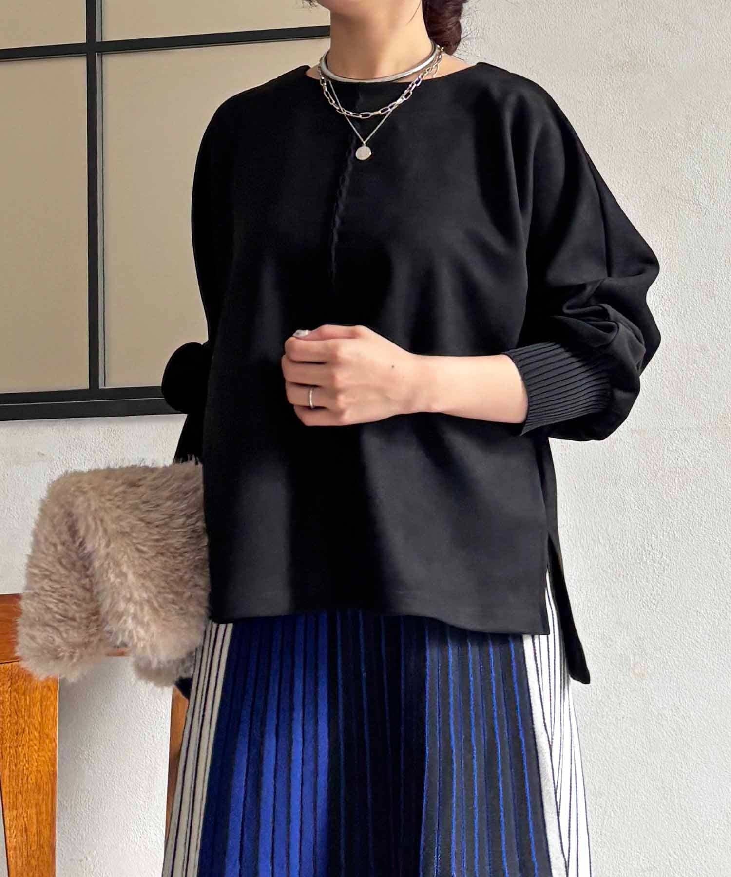 Croisiere(クロジエール) スエードドルマンプルオーバー