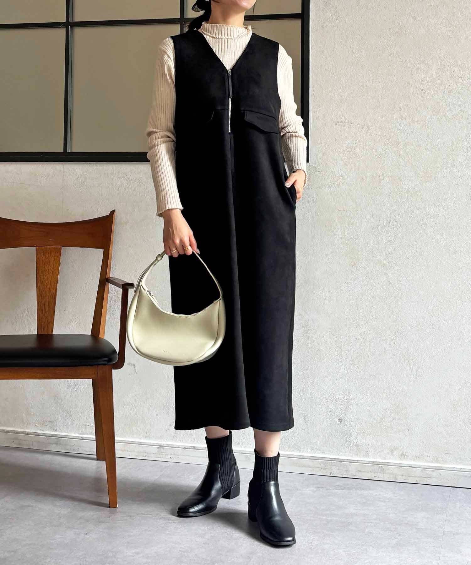 Croisiere(クロジエール) スエード2WAYワンピース