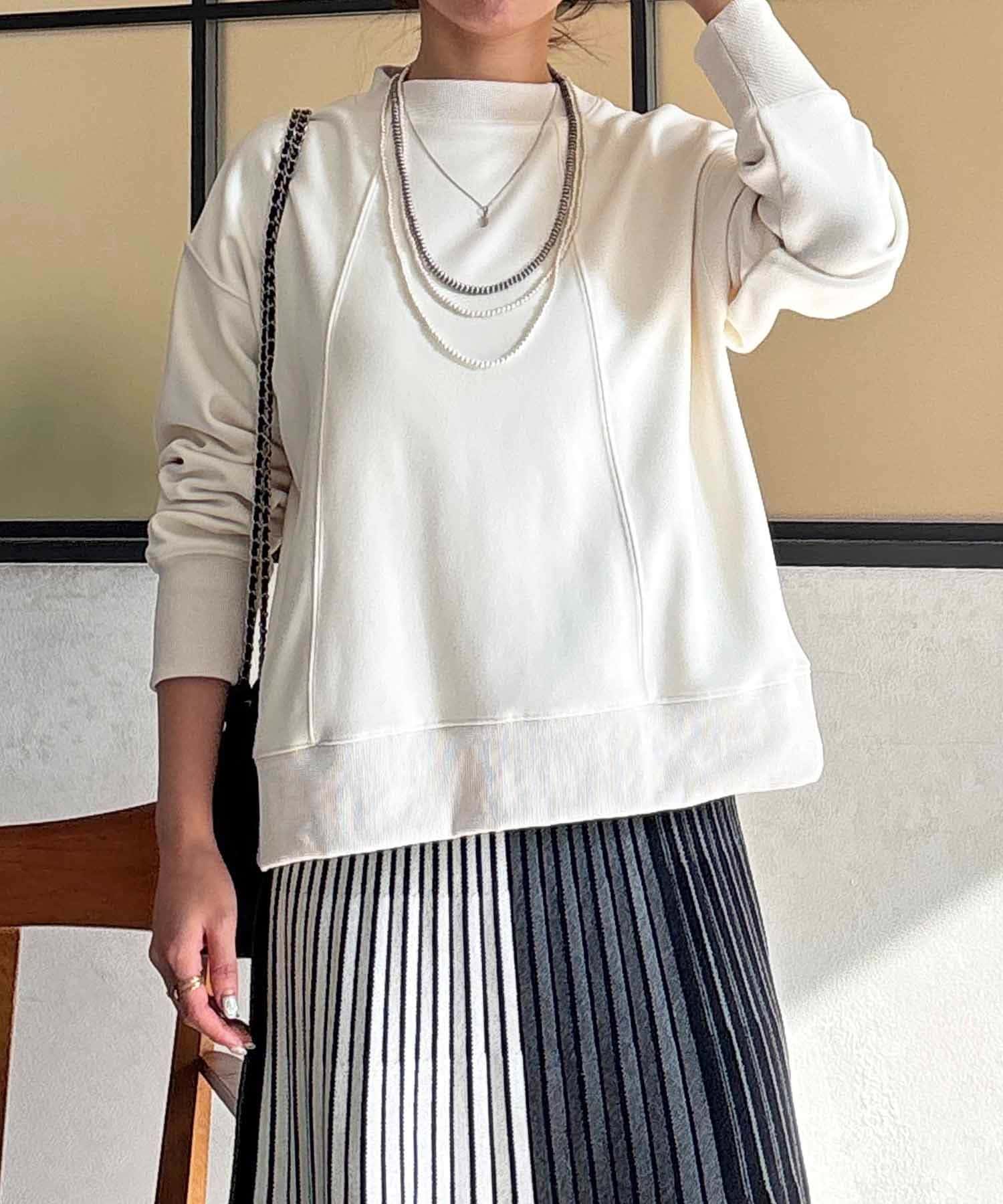 Croisiere(クロジエール) 裏シャギーダンボールプルオーバー