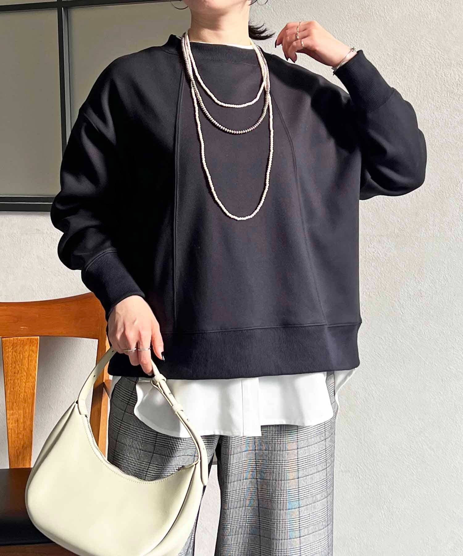 Croisiere(クロジエール) 裏シャギーダンボールプルオーバー