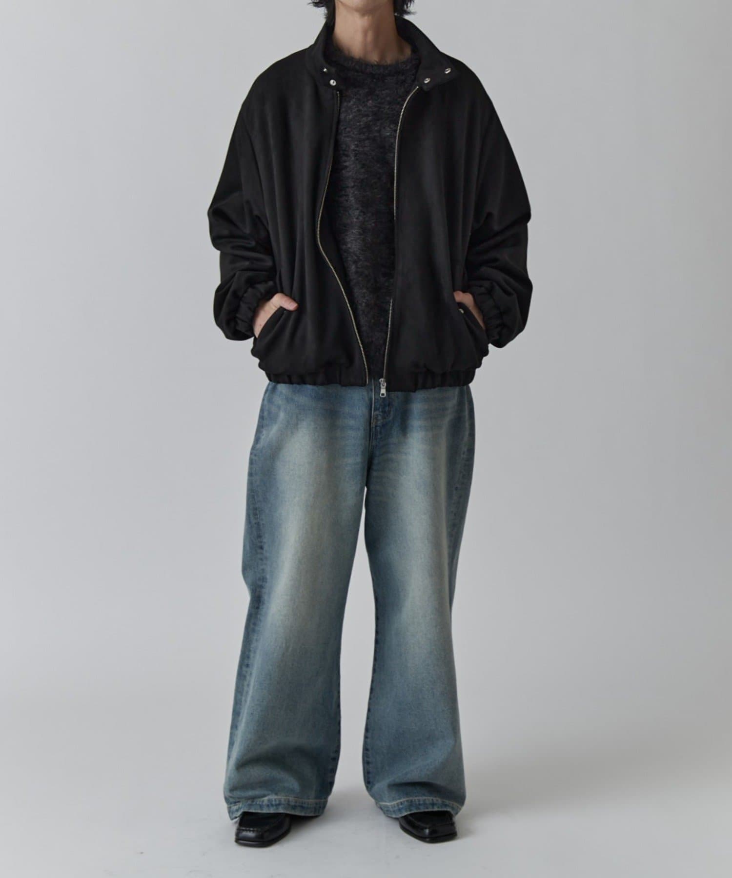 Lui's(ルイス) フェイクスウェード スイングトップブルゾン