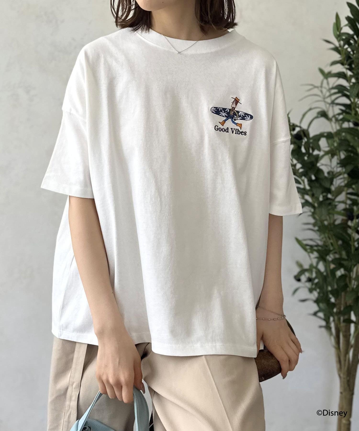 LOCUST(ローカスト) トイストーリーワンポイント刺繍T