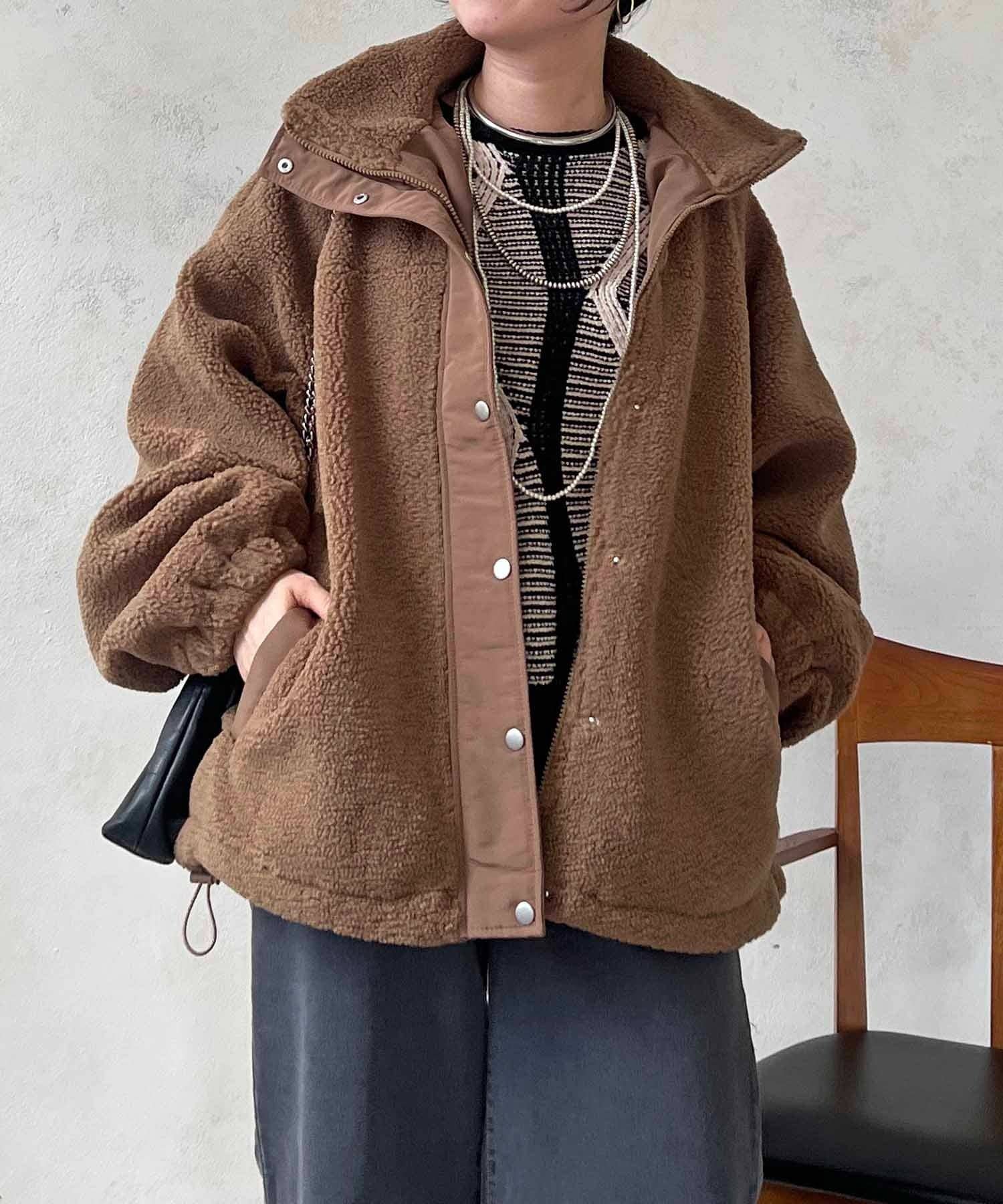 Croisiere(クロジエール) ボアブルゾン