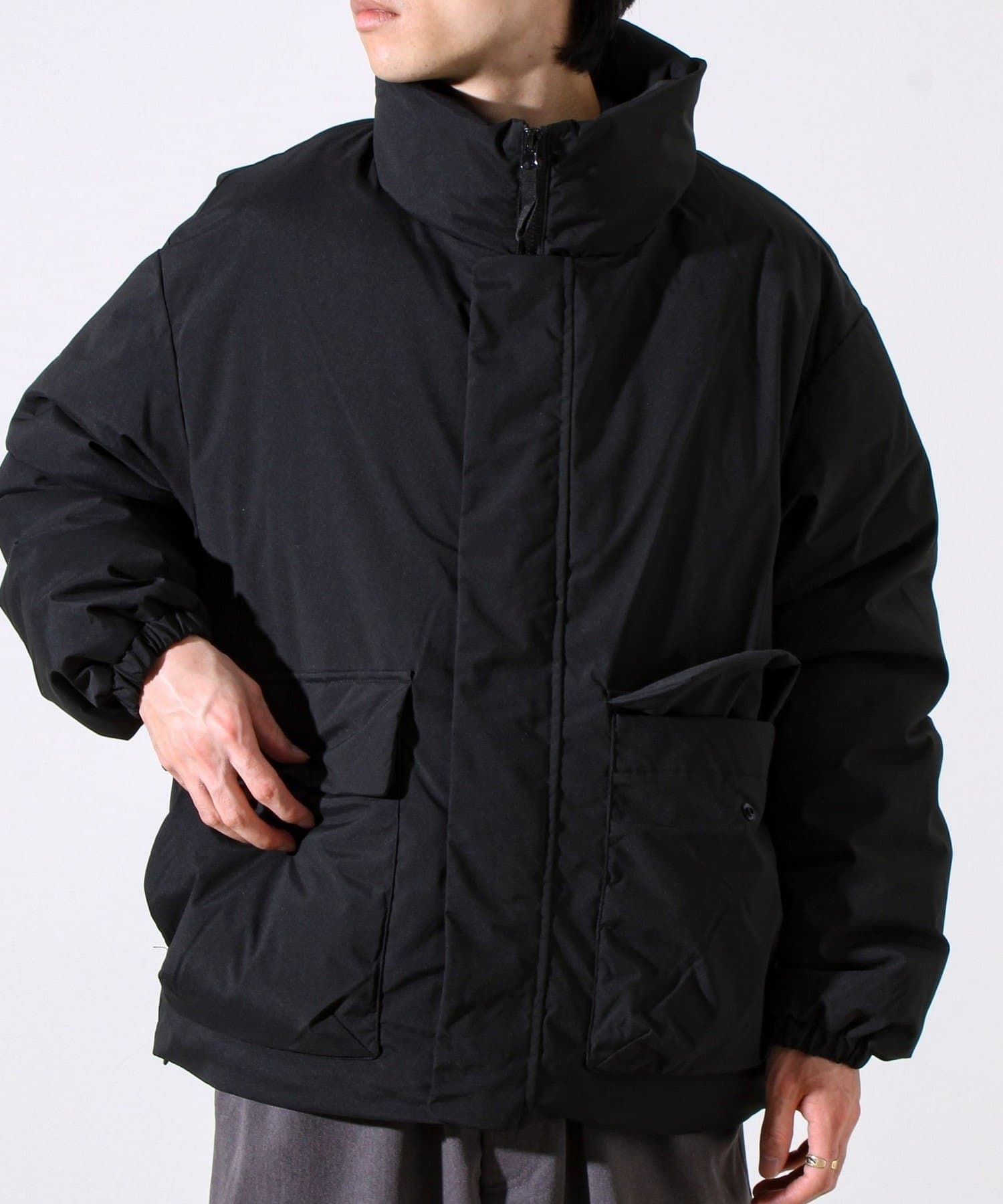 FREDY & GLOSTER(フレディ アンド グロスター) 【高コスパ×あったか】中わたスタンドブルゾン