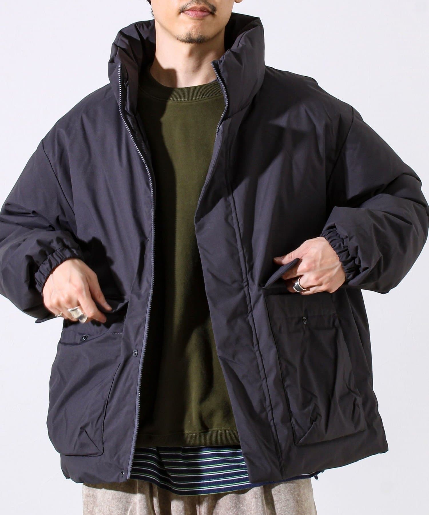 FREDY & GLOSTER(フレディ アンド グロスター) 【高コスパ×あったか】中わたスタンドブルゾン