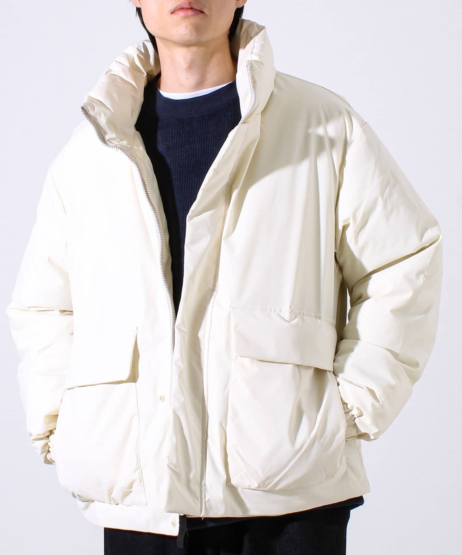 FREDY & GLOSTER(フレディ アンド グロスター) 【高コスパ×あったか】中わたスタンドブルゾン