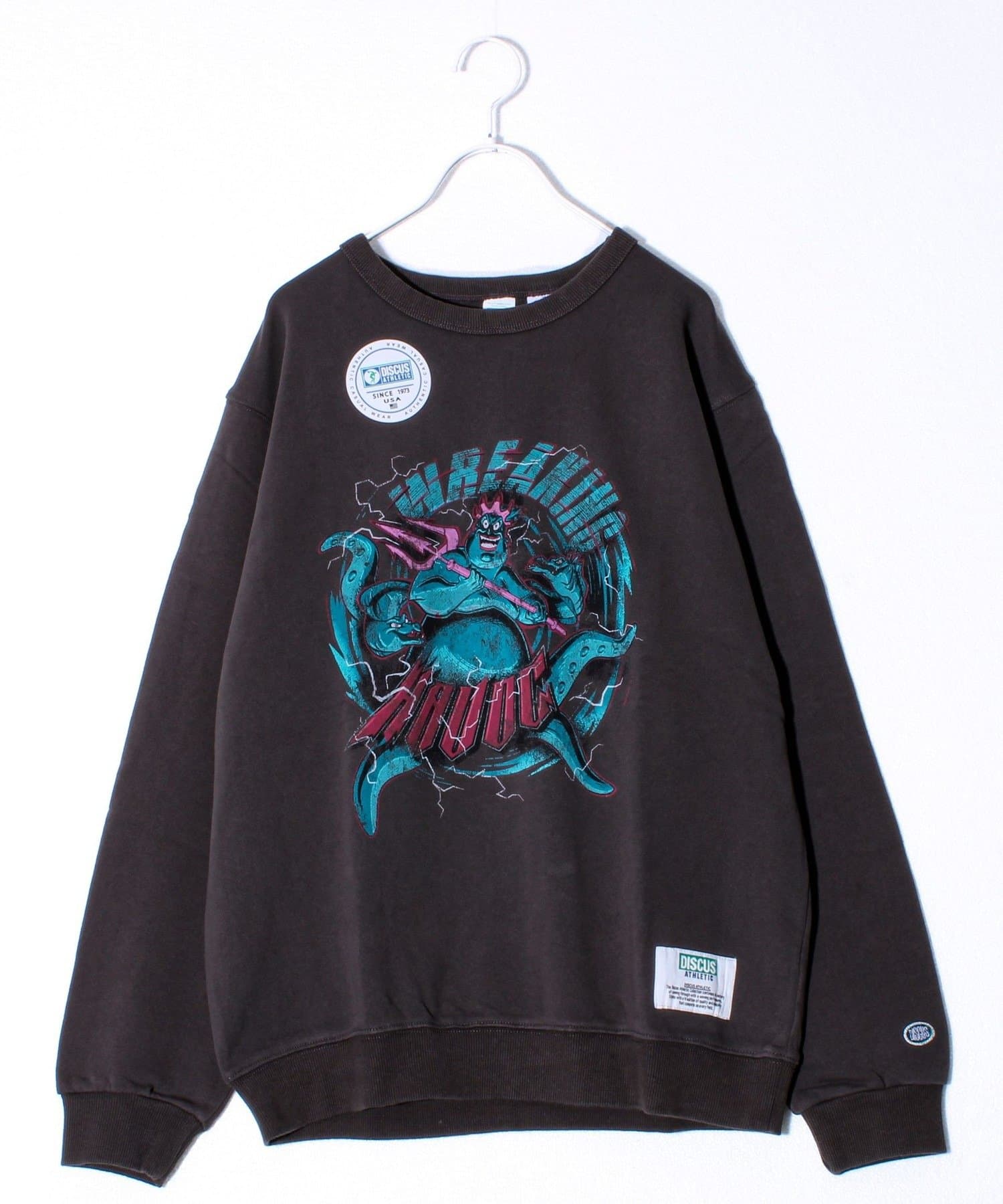 FREDY & GLOSTER(フレディ アンド グロスター) 【DISCUS×Disney Villains】ヴィンテージ風 裏毛スウェット