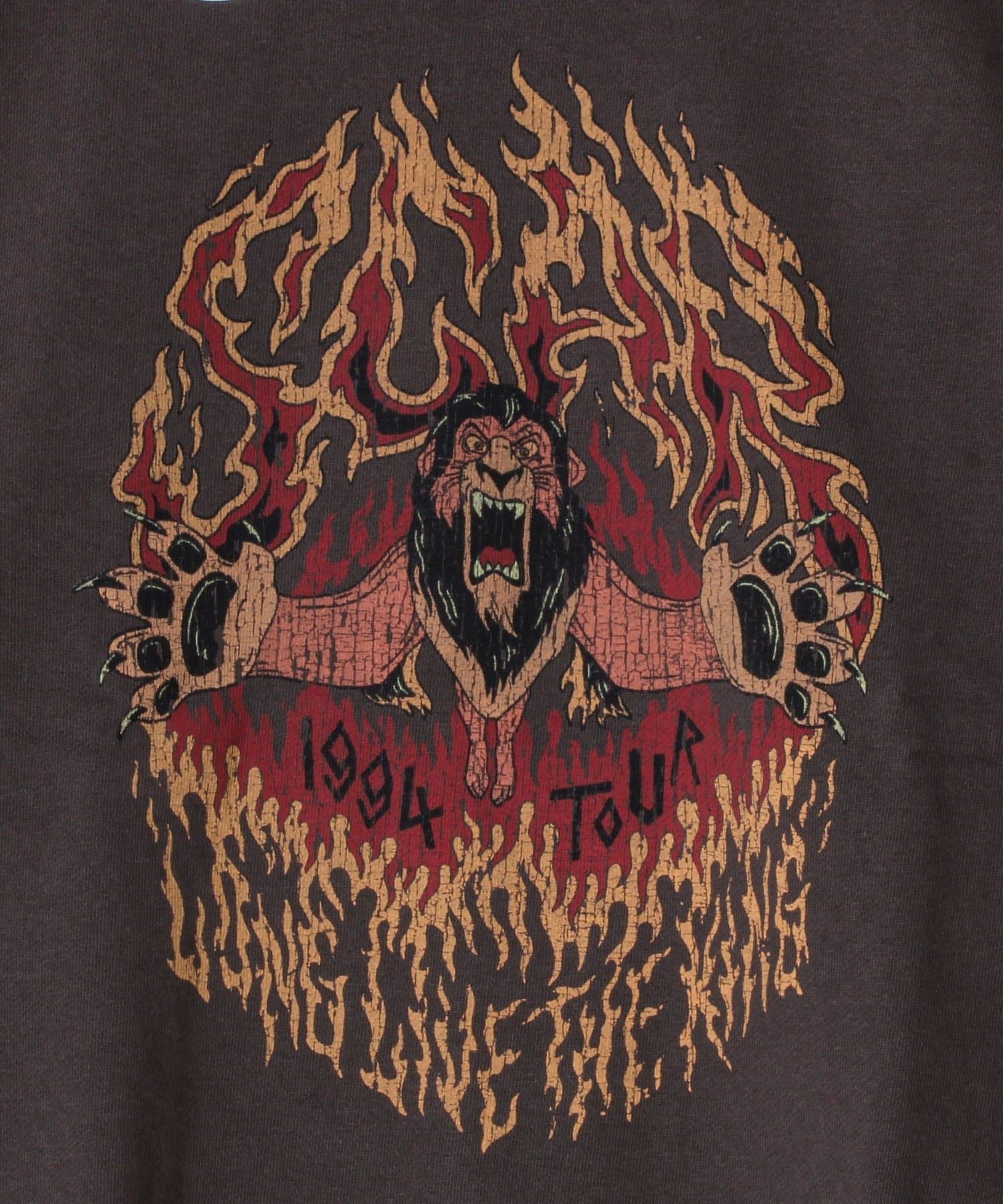 FREDY & GLOSTER(フレディ アンド グロスター) 【DISCUS×Disney Villains】ヴィンテージ風 裏毛スウェット