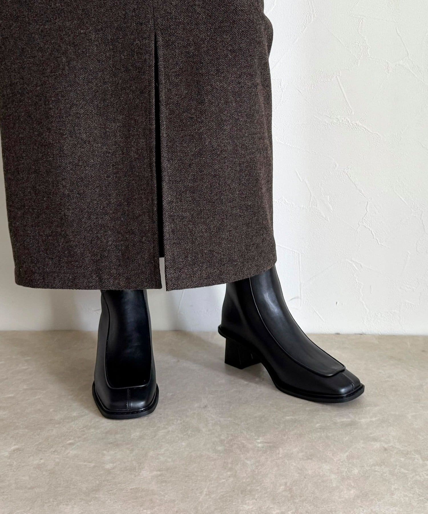 FREDY & GLOSTER(フレディ アンド グロスター) スクエアトゥブーツ