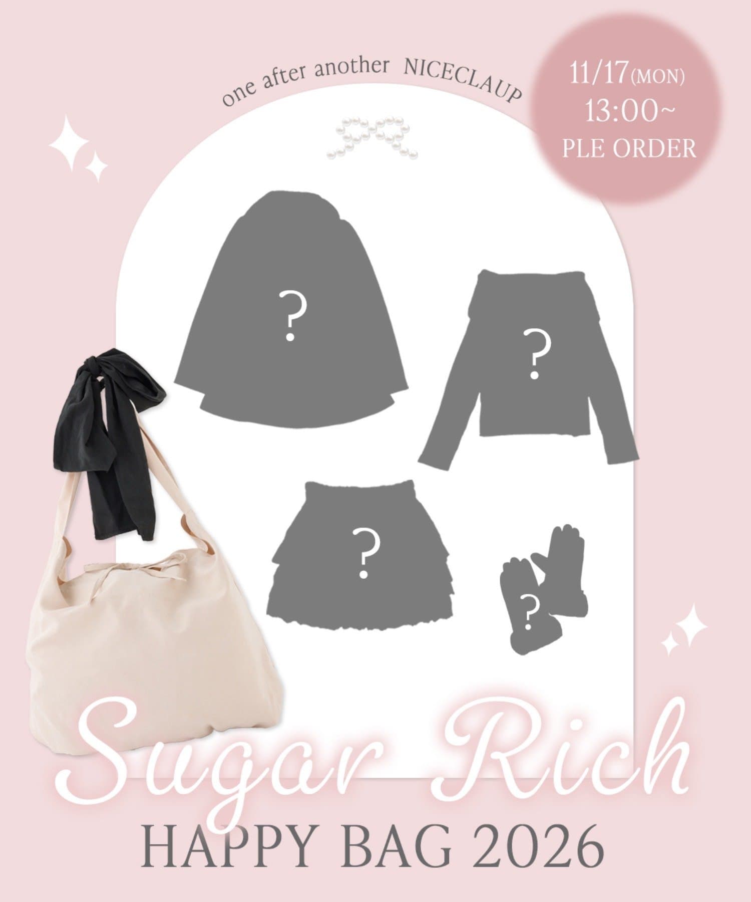 one after another NICE CLAUP(ワンアフターアナザー ナイスクラップ) 【2026福袋】one after another NICE CLAUP【SugarRich】