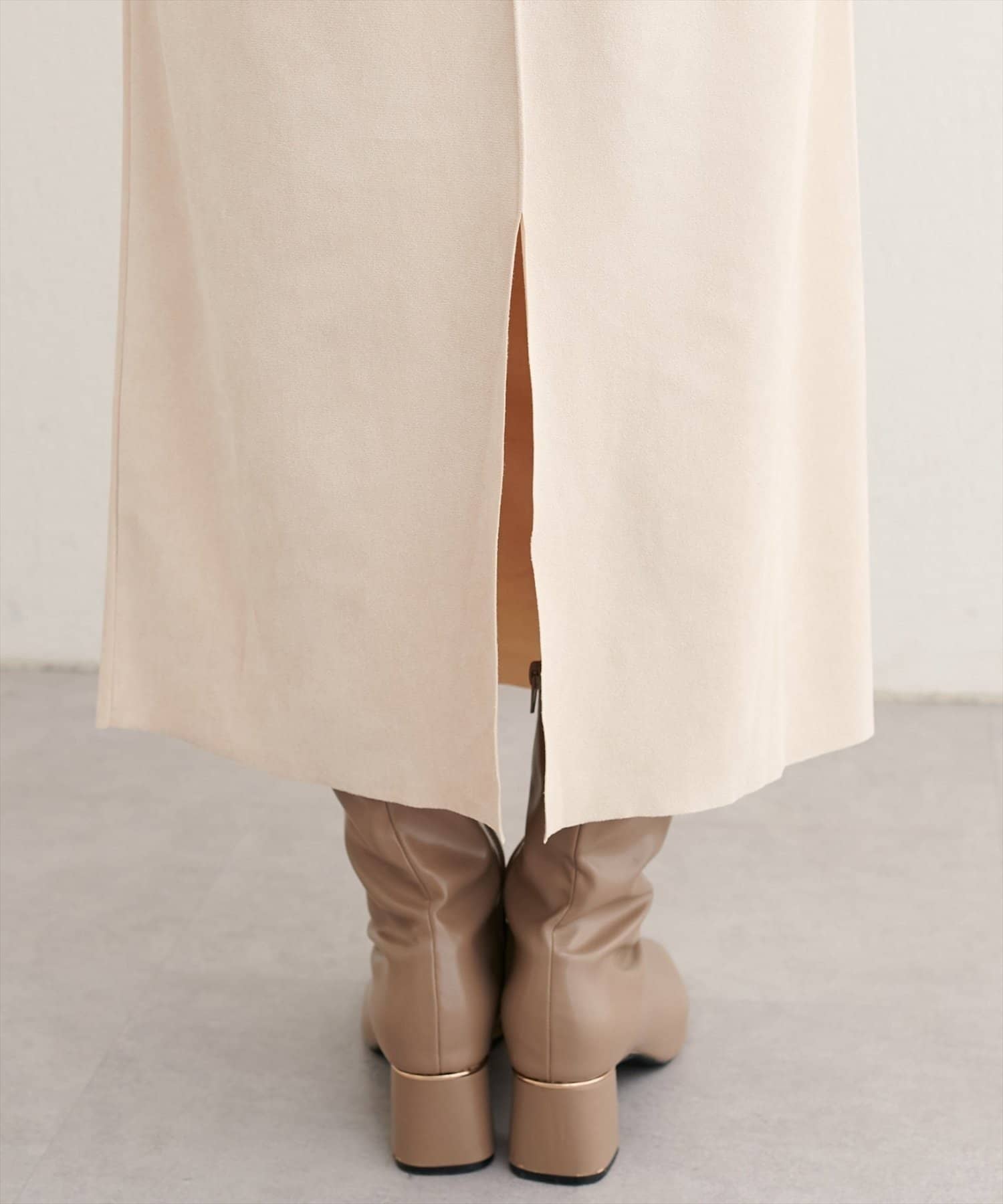 NICE CLAUP / OLIVE des OLIVE OUTLET(ナイスクラップ  / オリーブ デ オリーブ アウトレット) 【natural couture】マルチウェイカットスウェードスカート