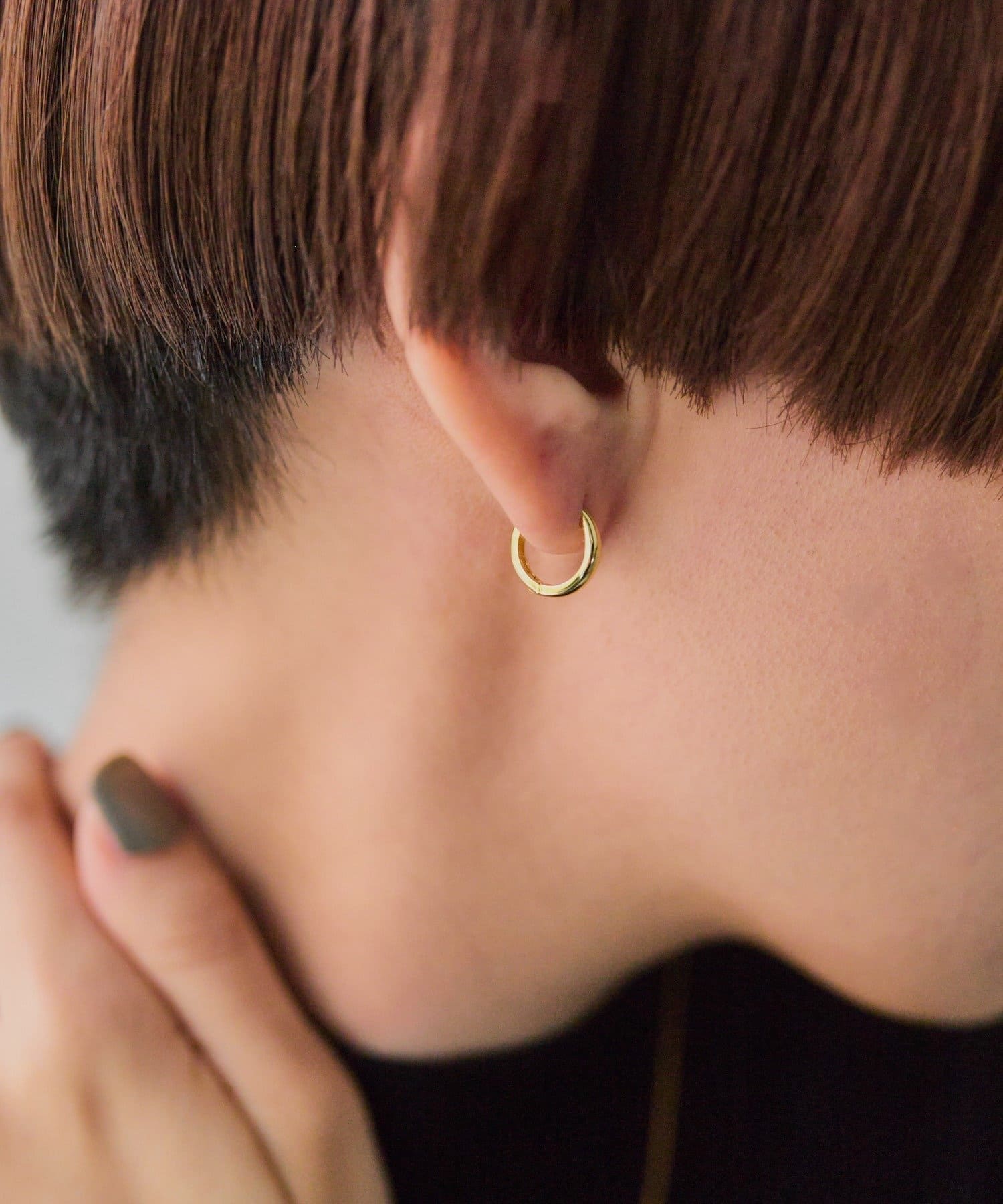 ear PAPILLONNER(イア パピヨネ) 【Yellow Owl Workshop（イエロー・アウル・ワークショップ）】フープピアス