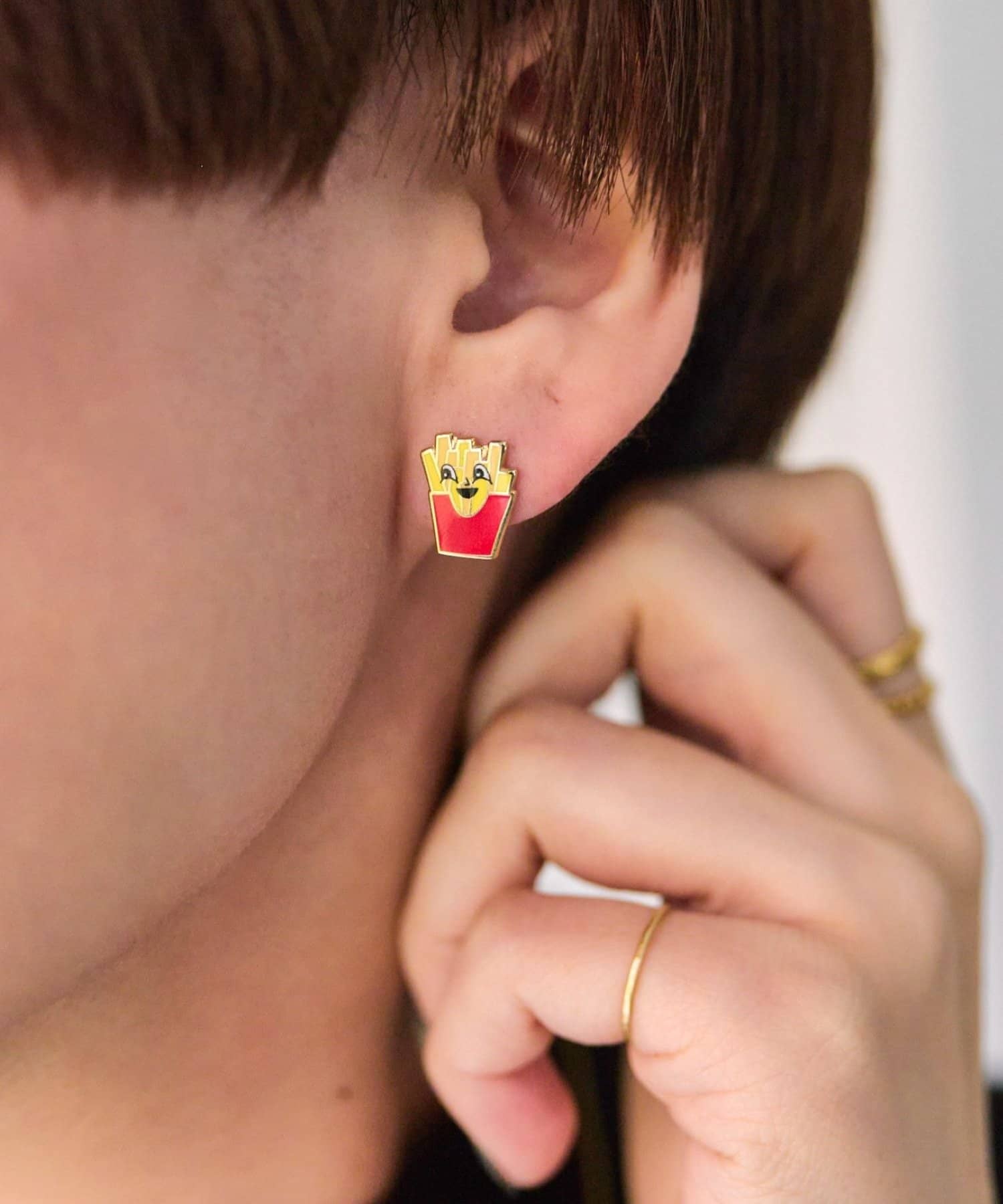 ear PAPILLONNER(イア パピヨネ) 【Yellow Owl Workshop（イエロー・アウル・ワークショップ）】ピアス