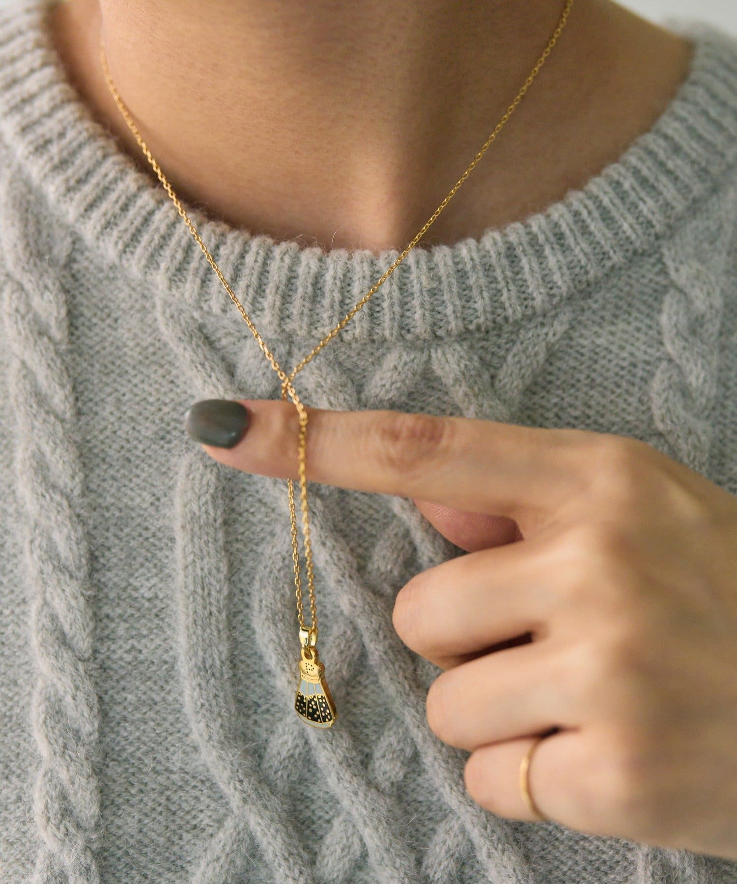 ear PAPILLONNER(イア パピヨネ) 【Yellow Owl Workshop（イエロー・アウル・ワークショップ）】ネックレス