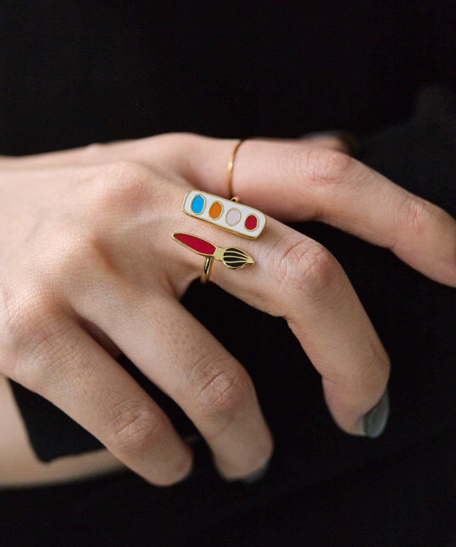 ear PAPILLONNER(イア パピヨネ) 【Yellow Owl Workshop（イエロー・アウル・ワークショップ）】リング