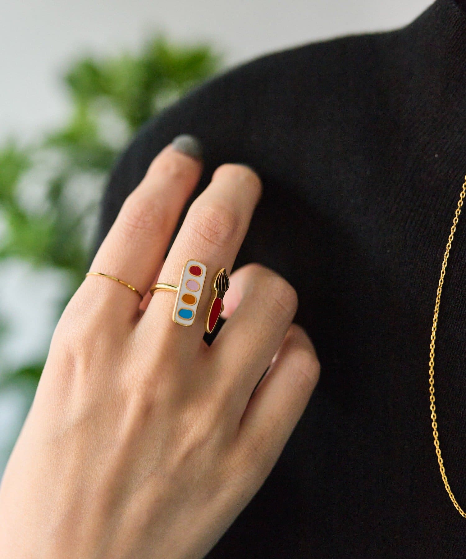 ear PAPILLONNER(イア パピヨネ) 【Yellow Owl Workshop（イエロー・アウル・ワークショップ）】リング