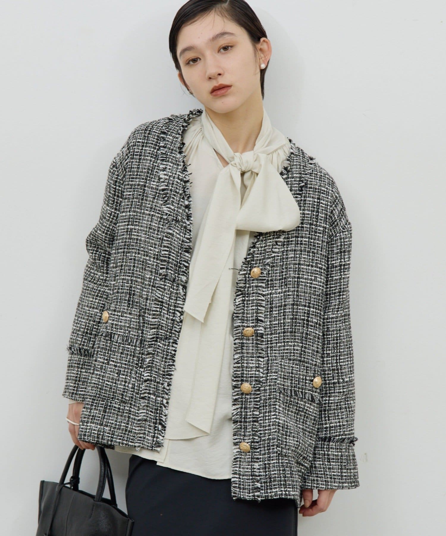 GALLARDAGALANTE(ガリャルダガランテ) 【11/20(木)10:30～予約開始】【WEB限定】ツイードジャケット