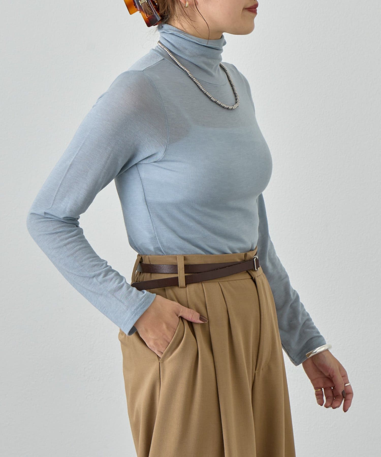 SHENERY(シーナリー) シアータートルプルオーバー