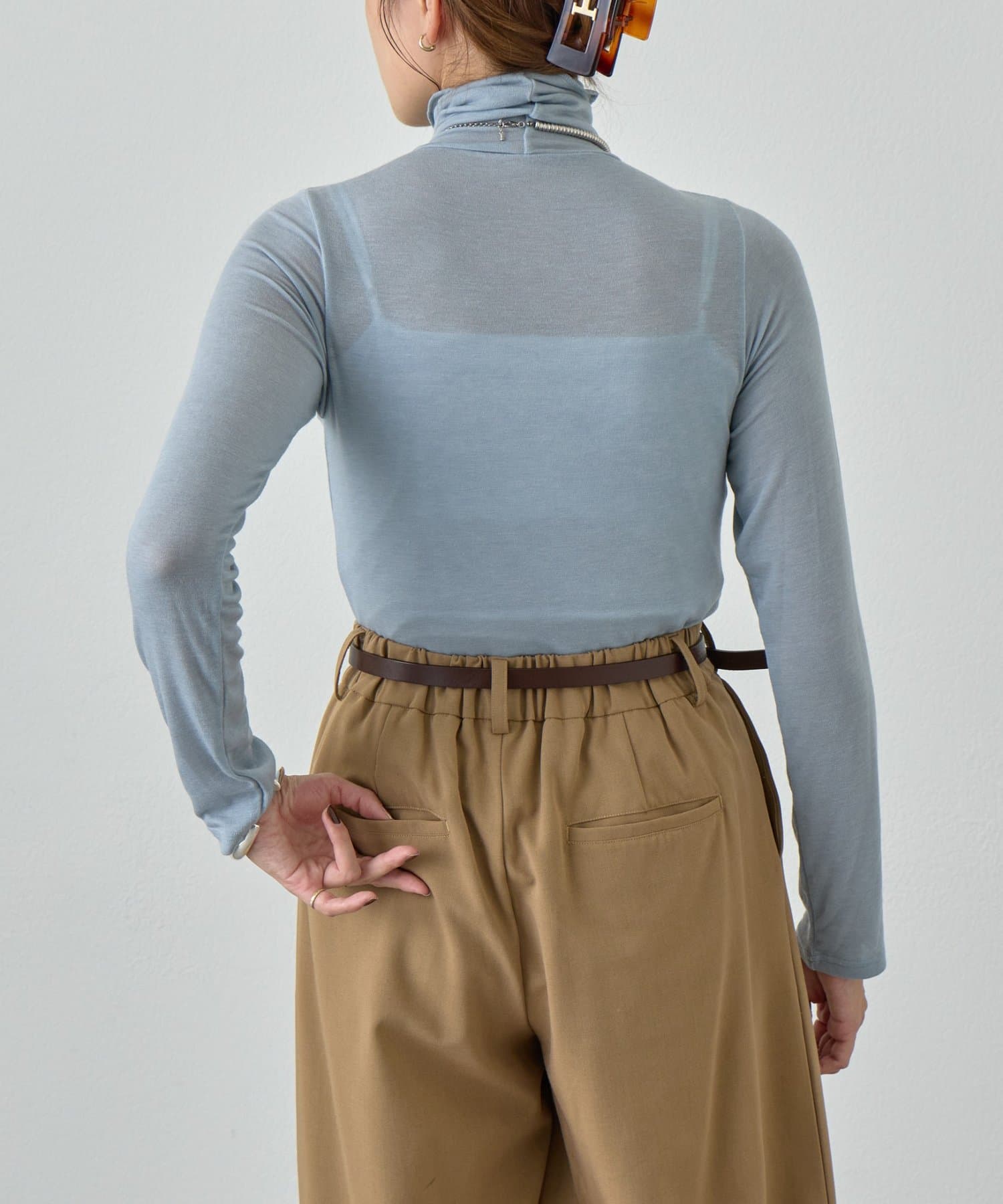 SHENERY(シーナリー) シアータートルプルオーバー