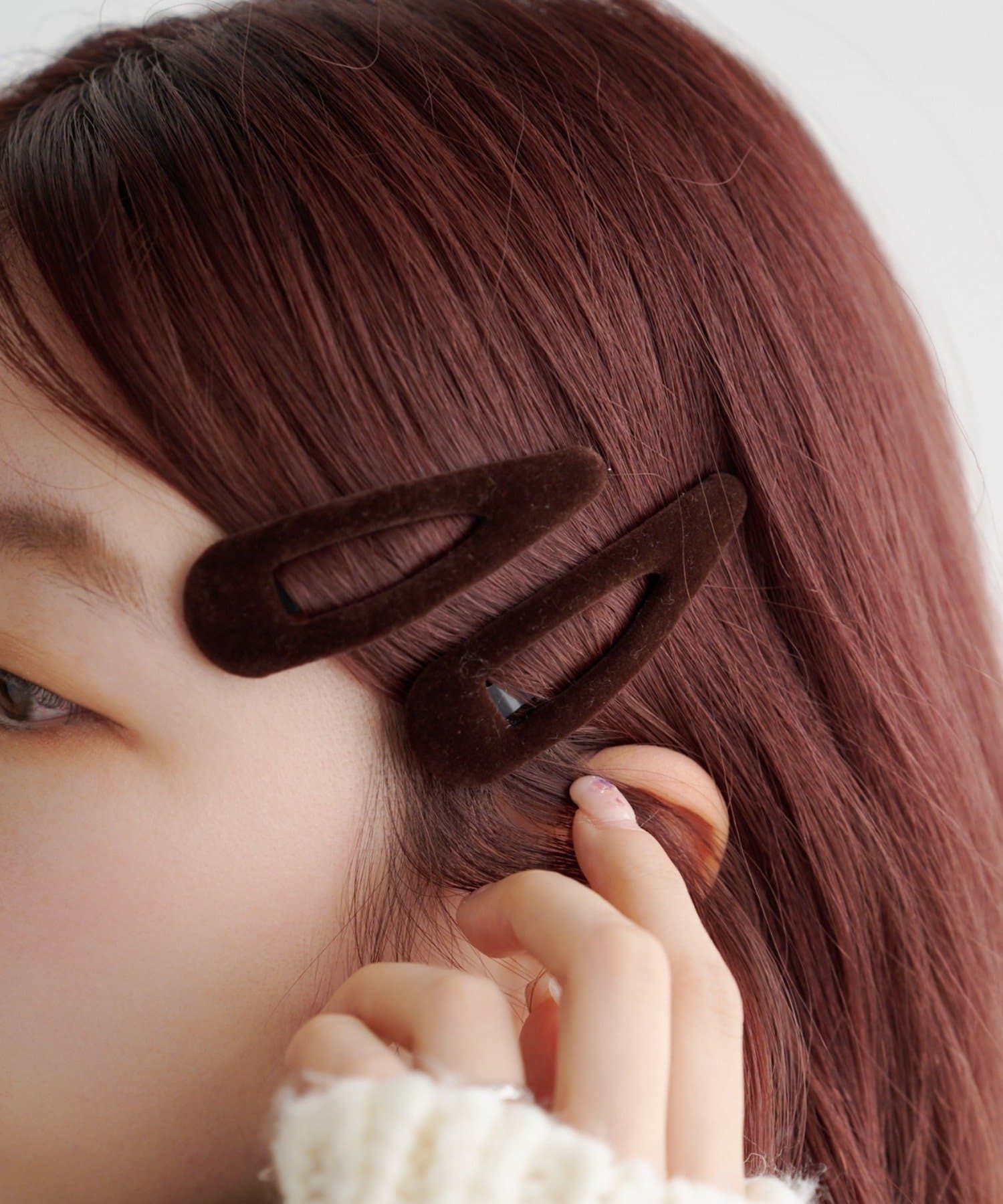 Kastane(カスタネ) 【fiw.】ベロアパッチンピンSET