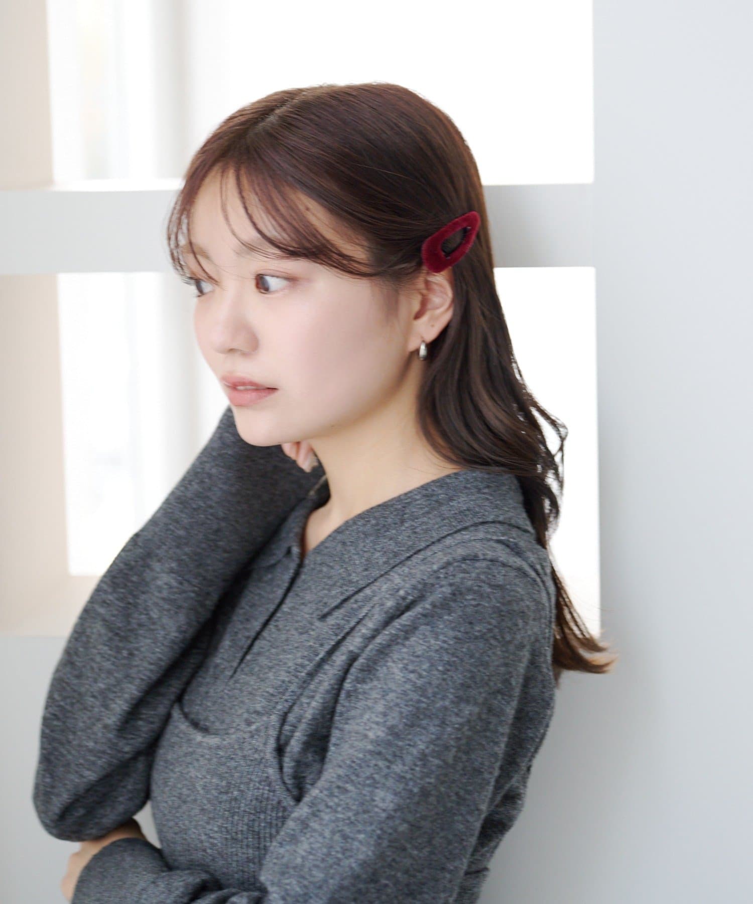 Kastane(カスタネ) 【fiw.】ベロアパッチンピンSET