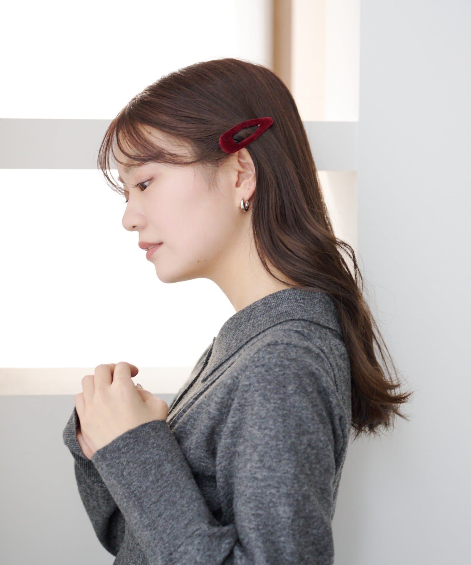 Kastane(カスタネ) 【fiw.】ベロアパッチンピンSET