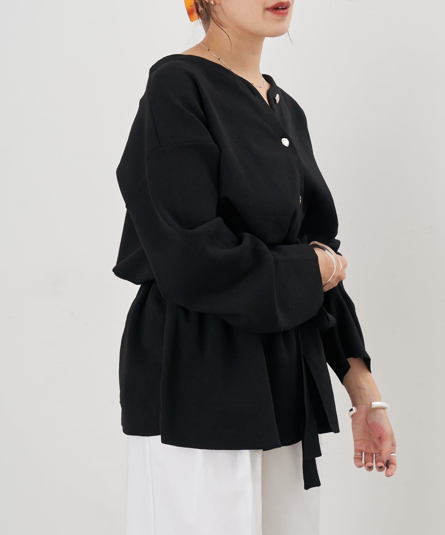 SHENERY(シーナリー) 【26SS予約】3WAYペプラムカーディガン