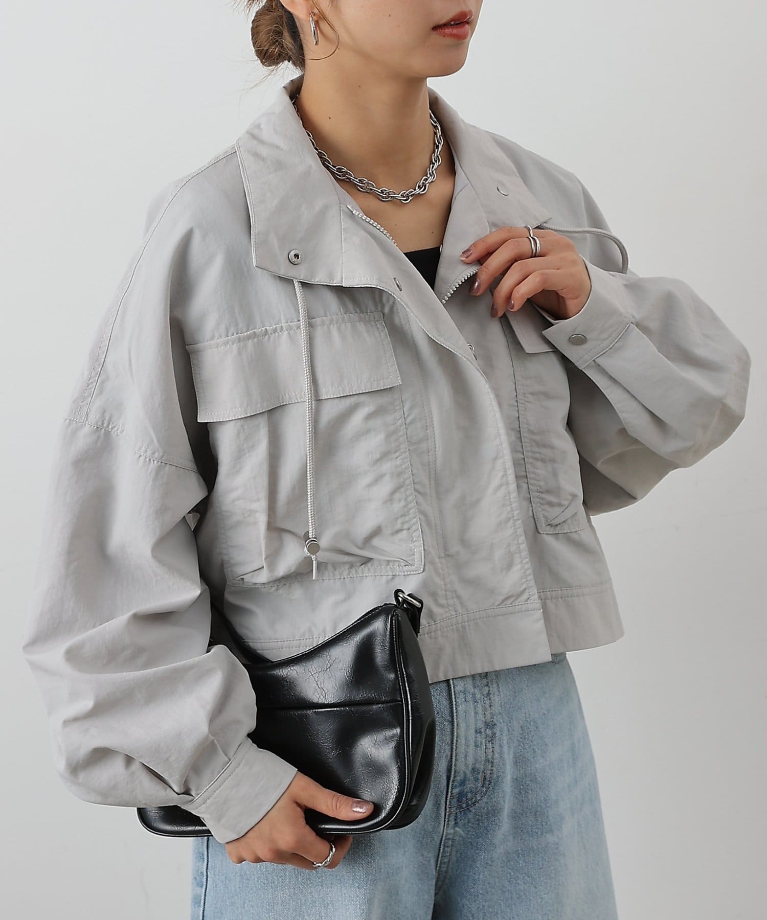 COLONY 2139(コロニー トゥーワンスリーナイン) 【リバイバル】ショートミリタリーブルゾン