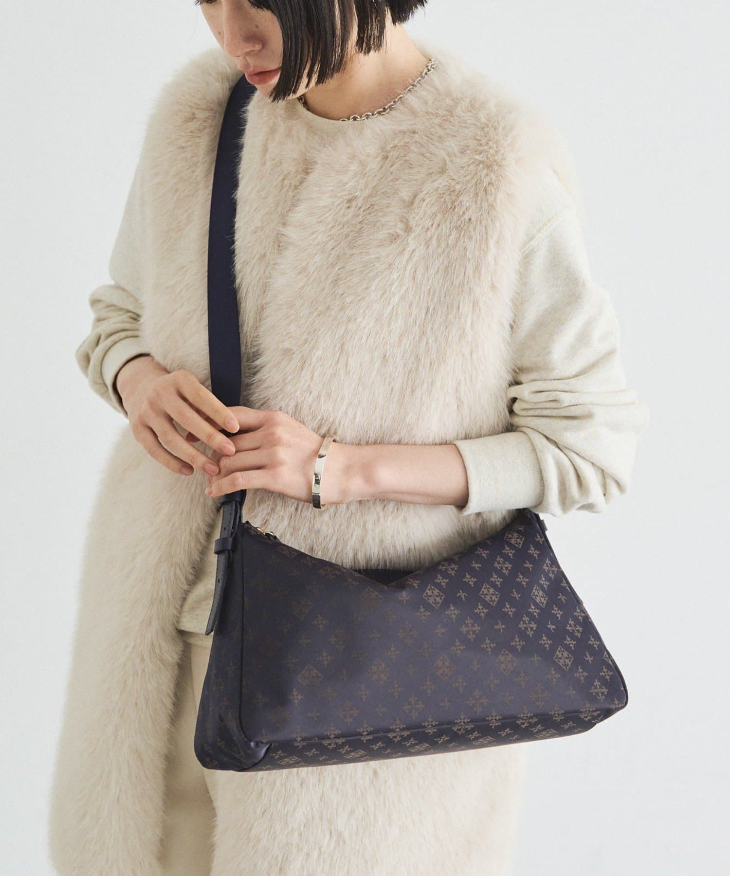 russet(ラシット) ナイロンジャガード2WAYショルダーバッグ