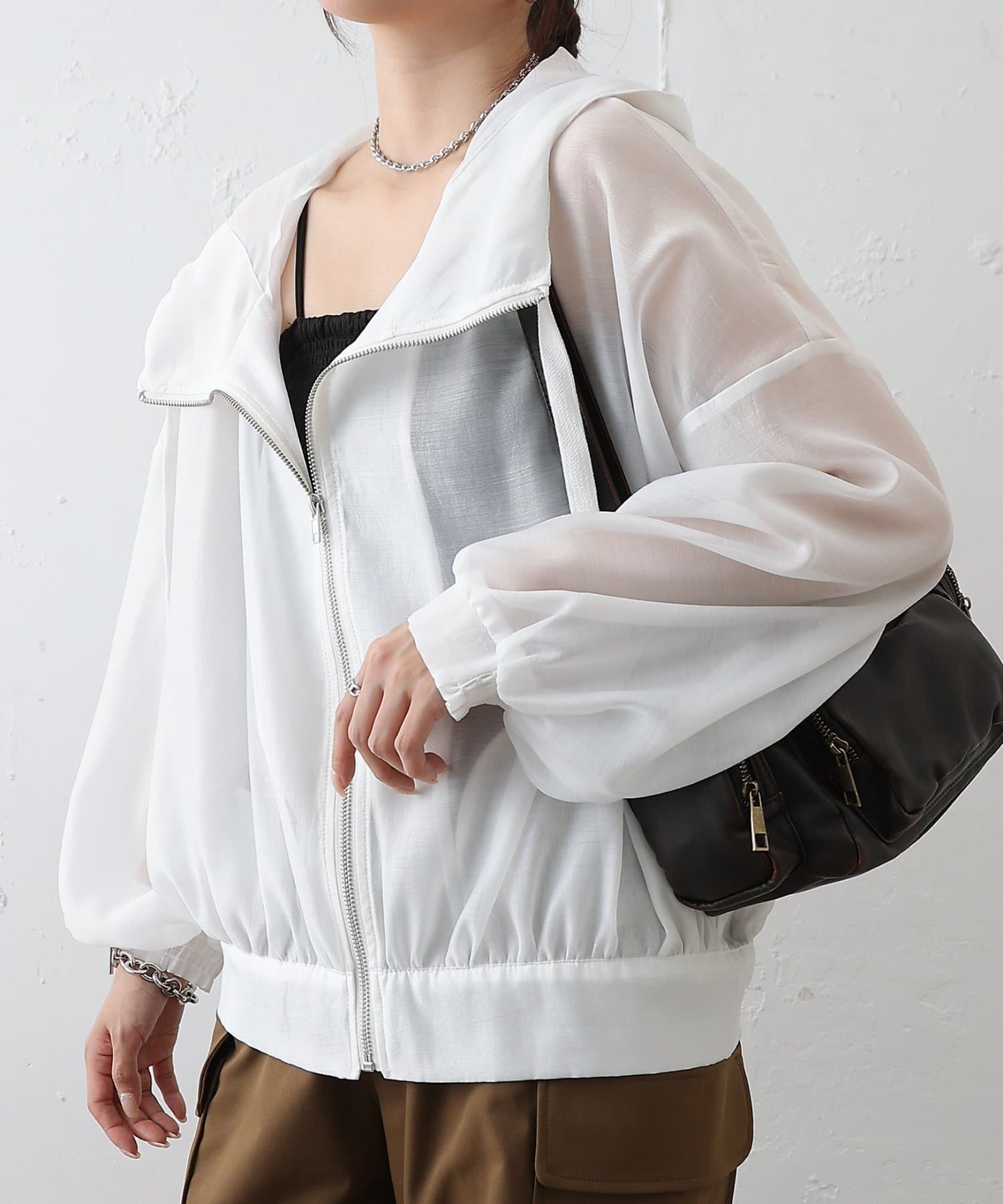 COLONY 2139(コロニー トゥーワンスリーナイン) 【リバイバル】シアーエステルボイルフード付きマンパ