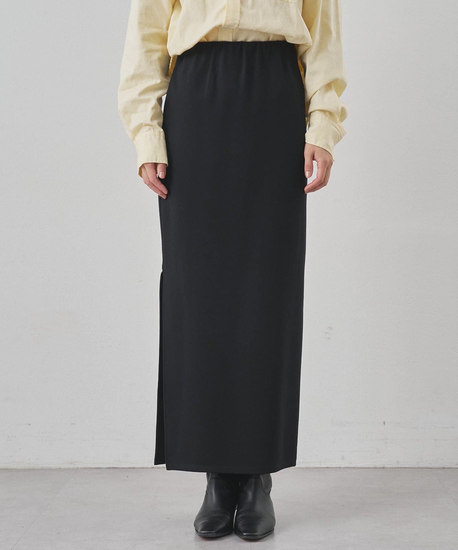 Whim Gazette(ウィム ガゼット) ストレッチジャージスカート