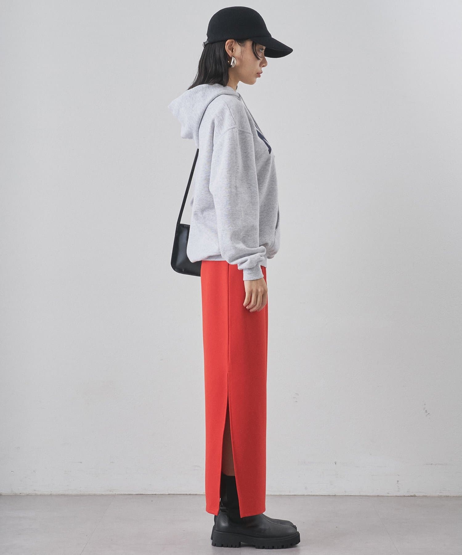 Whim Gazette(ウィム ガゼット) ストレッチジャージスカート