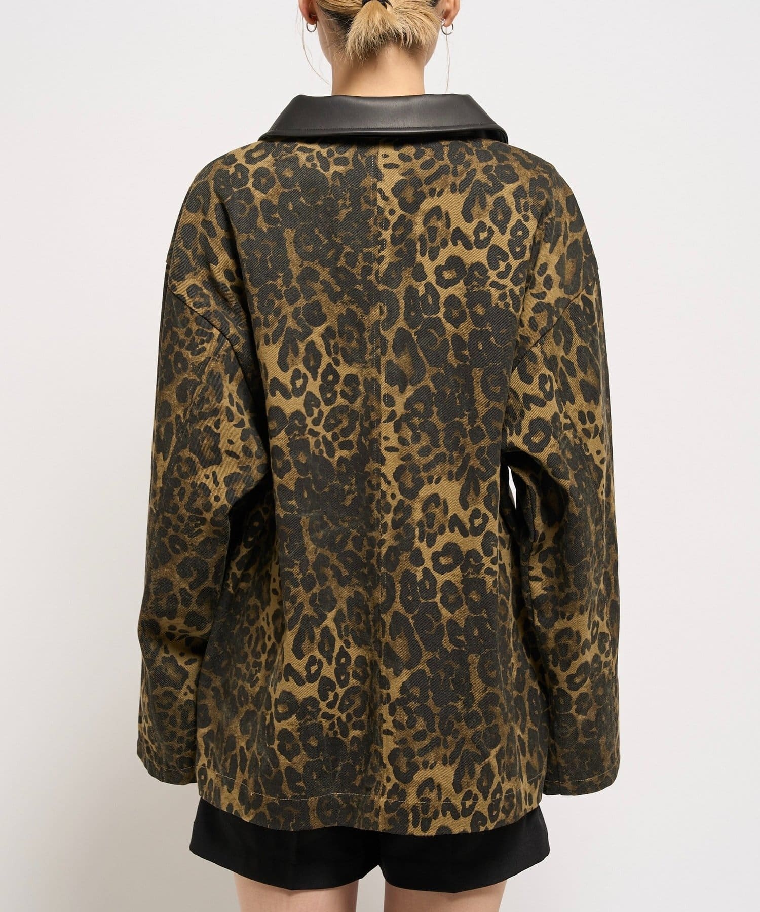 OUTLET(アウトレット) 【WHO'S WHO gallery】レオパードカバーオール