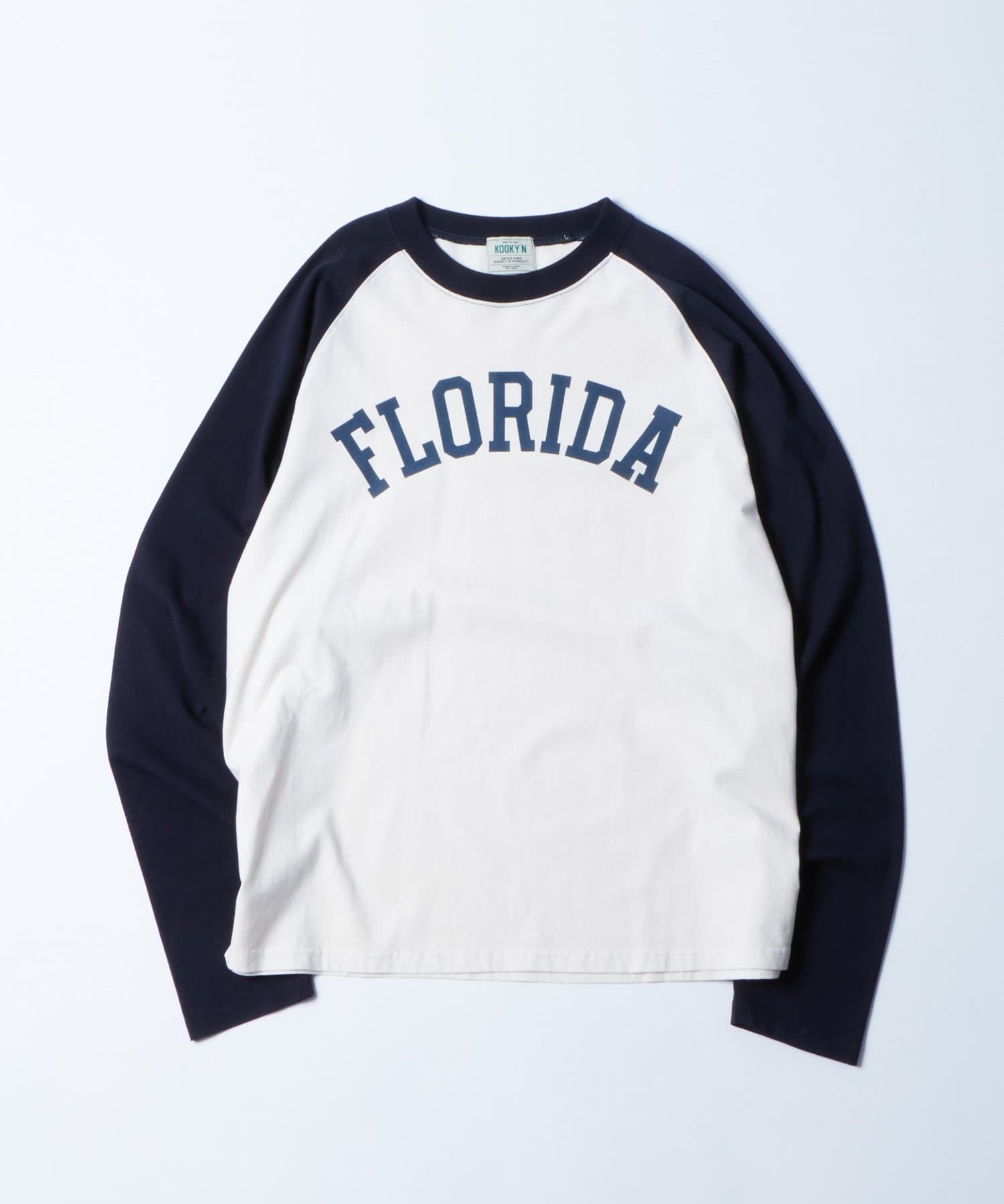 OUTLET(アウトレット) 【WHO'S WHO gallery】ロゴ ラグランロンTEE