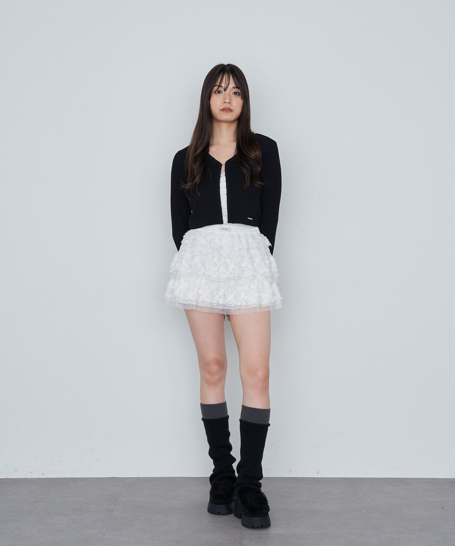 OUTLET(アウトレット) 【Ray Cassin】コンパクトホックニットカーディガン