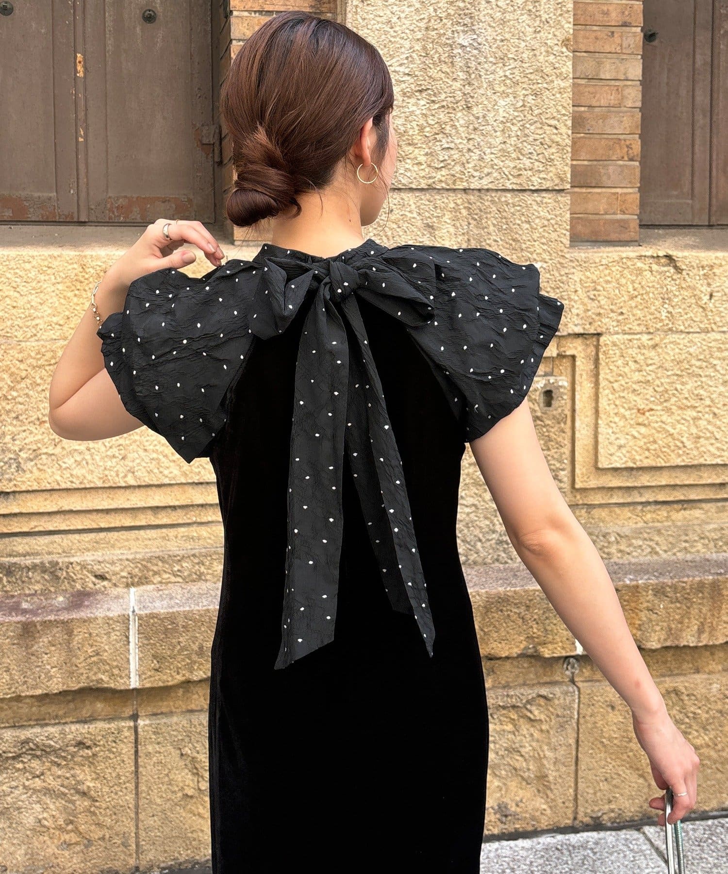 OUTLET(アウトレット) 【DouDou】ベロアドレス