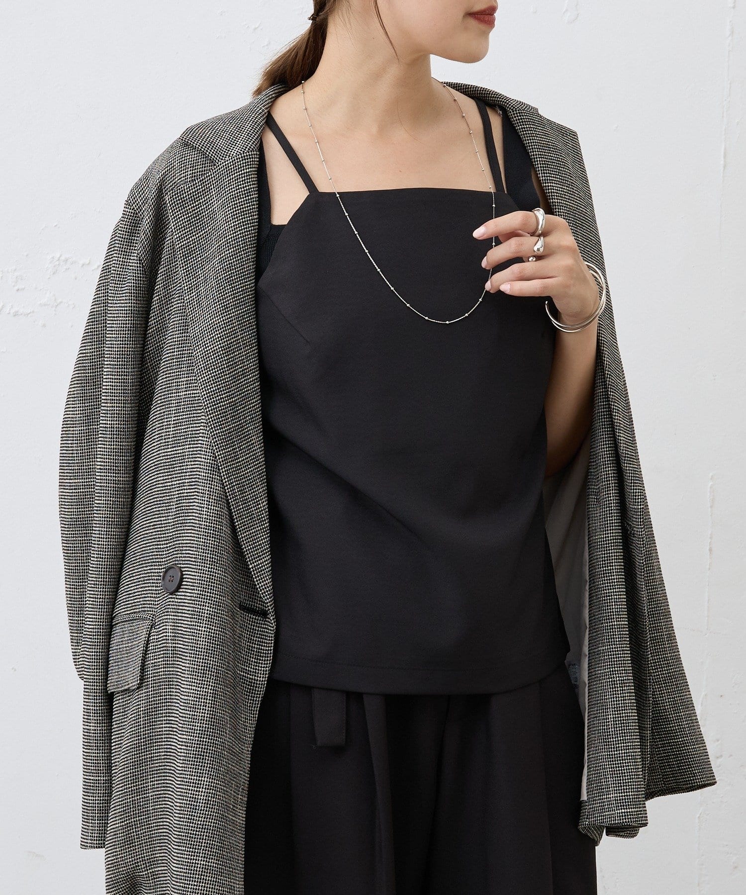 OUTLET(アウトレット) 【SHENERY】バックストラップキャミソール