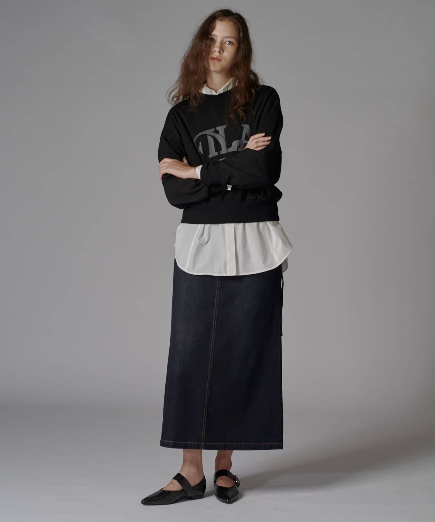 OUTLET(アウトレット) 【Lui's】ロゴスウェット