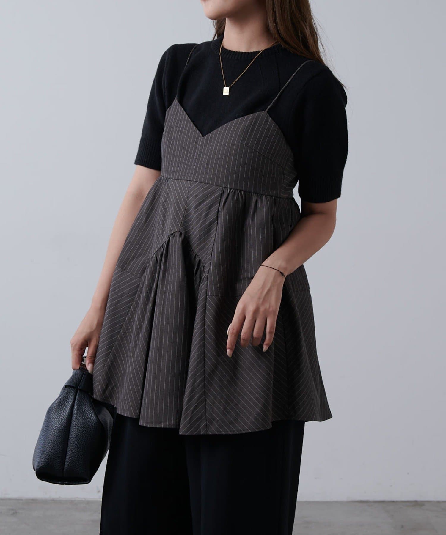 Lui's】ランダムストライプキャミビスチェ | OUTLET(アウトレット