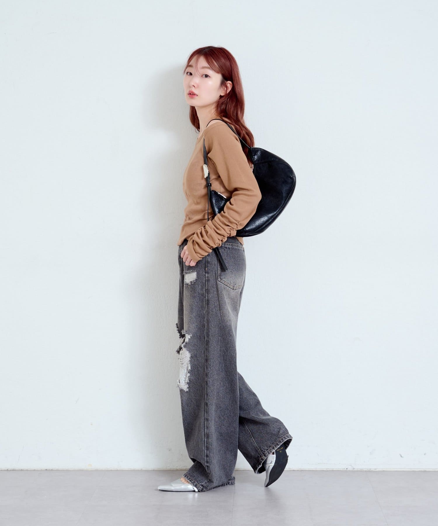 OUTLET(アウトレット) 【Kastane】花柄オパールカットソーSET