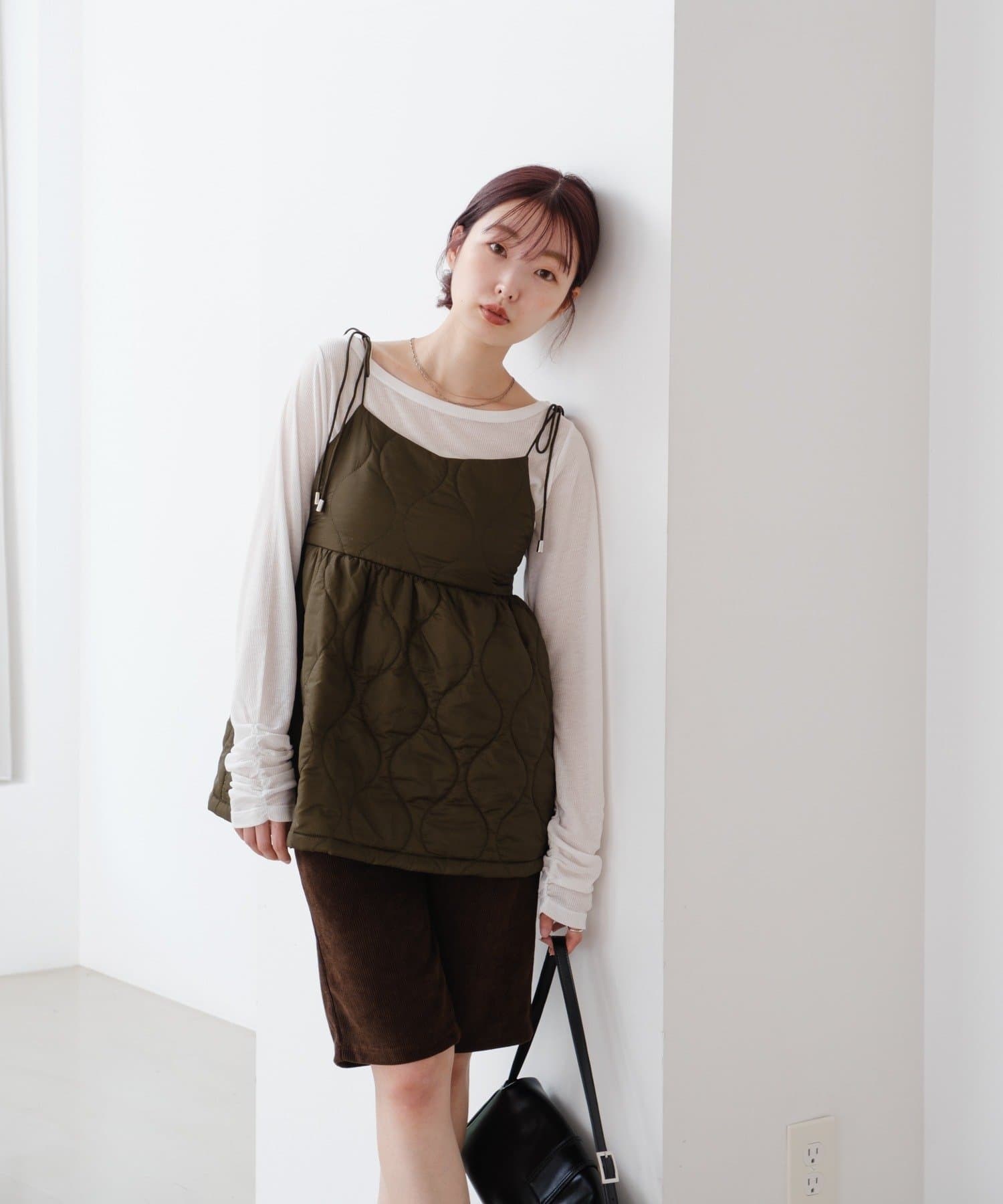 5時間限定値下げ✨♡ CHANEL ♡キルティング ビスチェ タンクトップ Kastane】キルティングキャミビスチェ | OUTLET(アウトレット