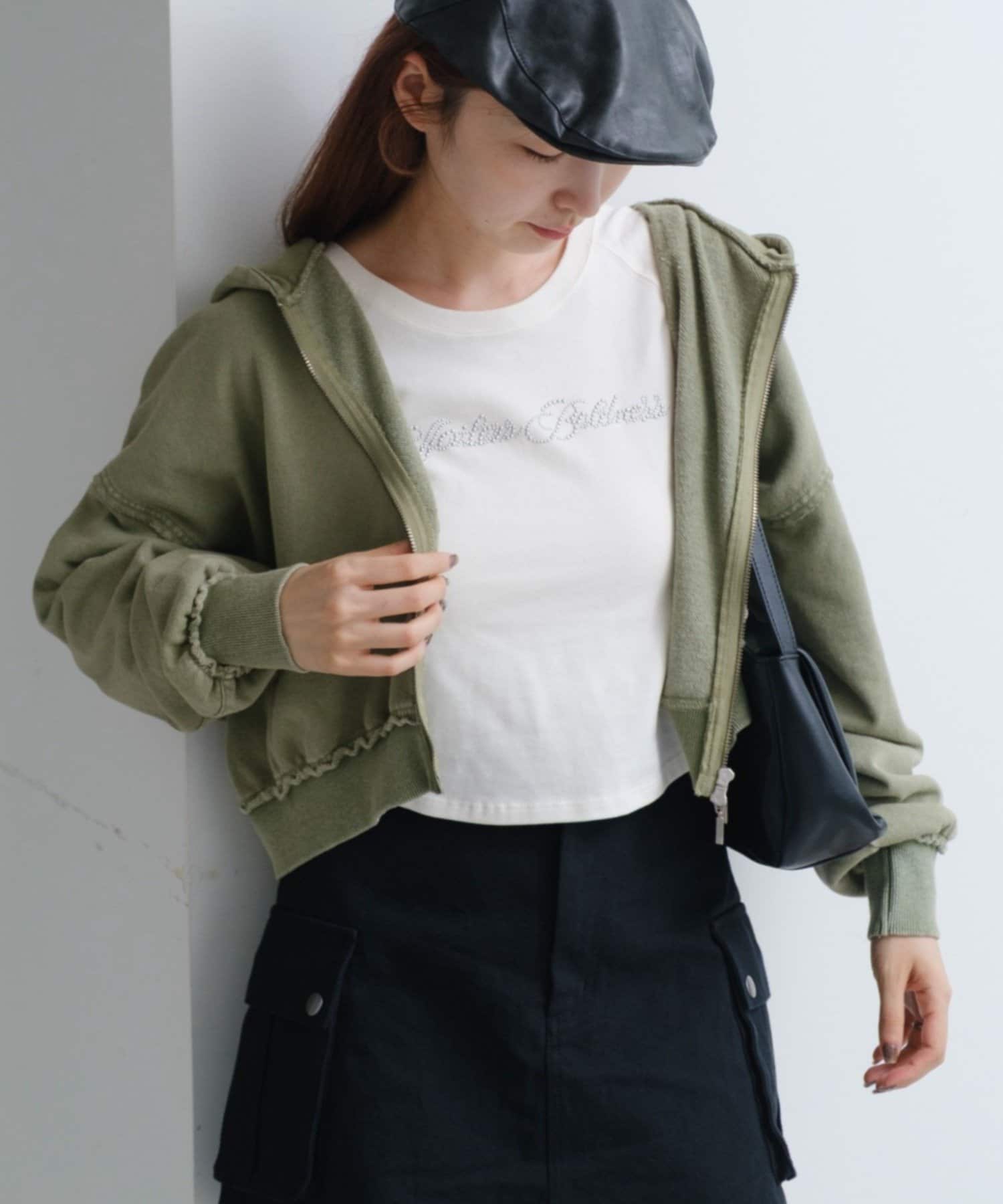 OUTLET(アウトレット) 【Kastane】ダブルZIPスウェットパーカー