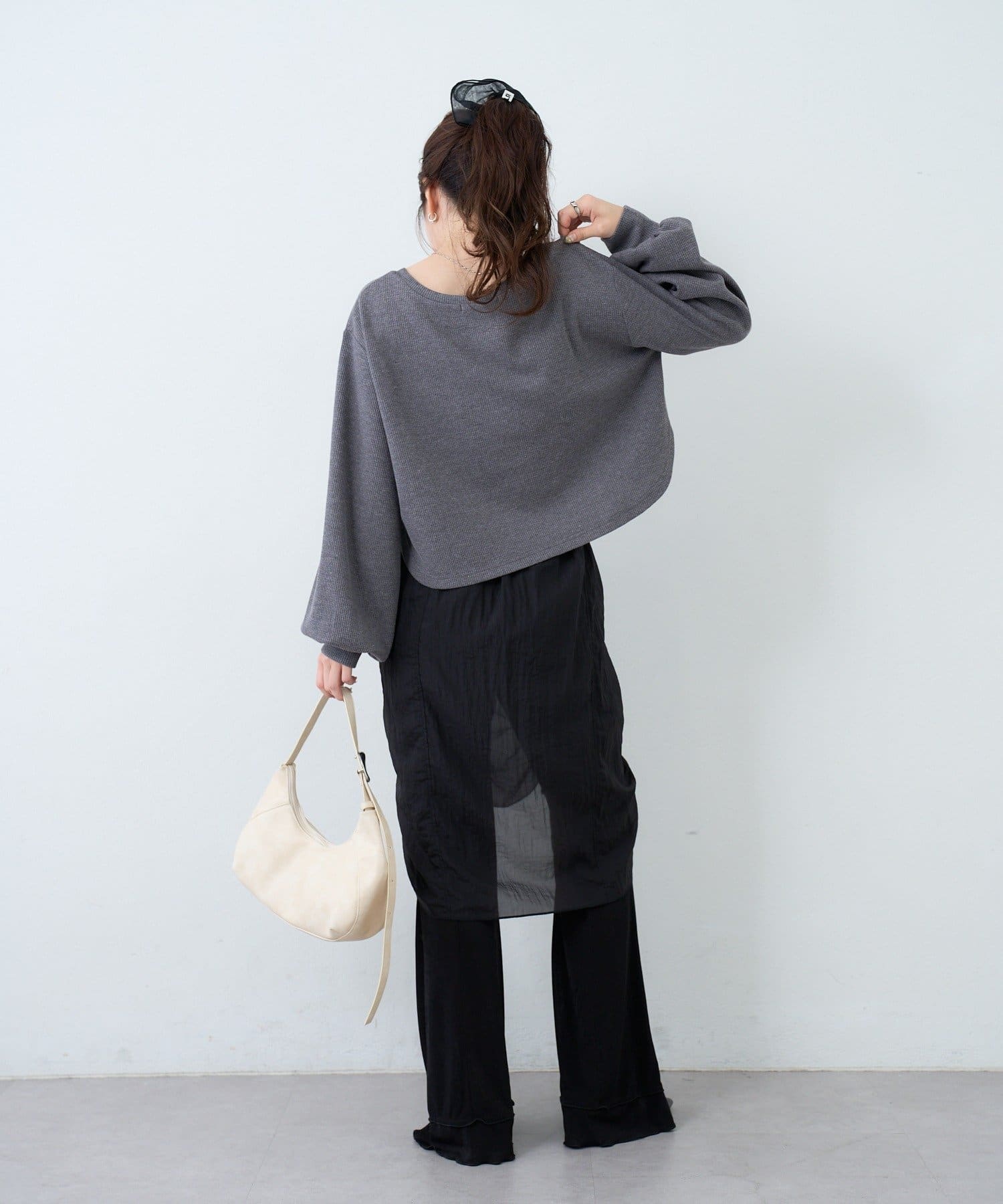 OUTLET(アウトレット) 【Kastane】シアーシャーリングスカート