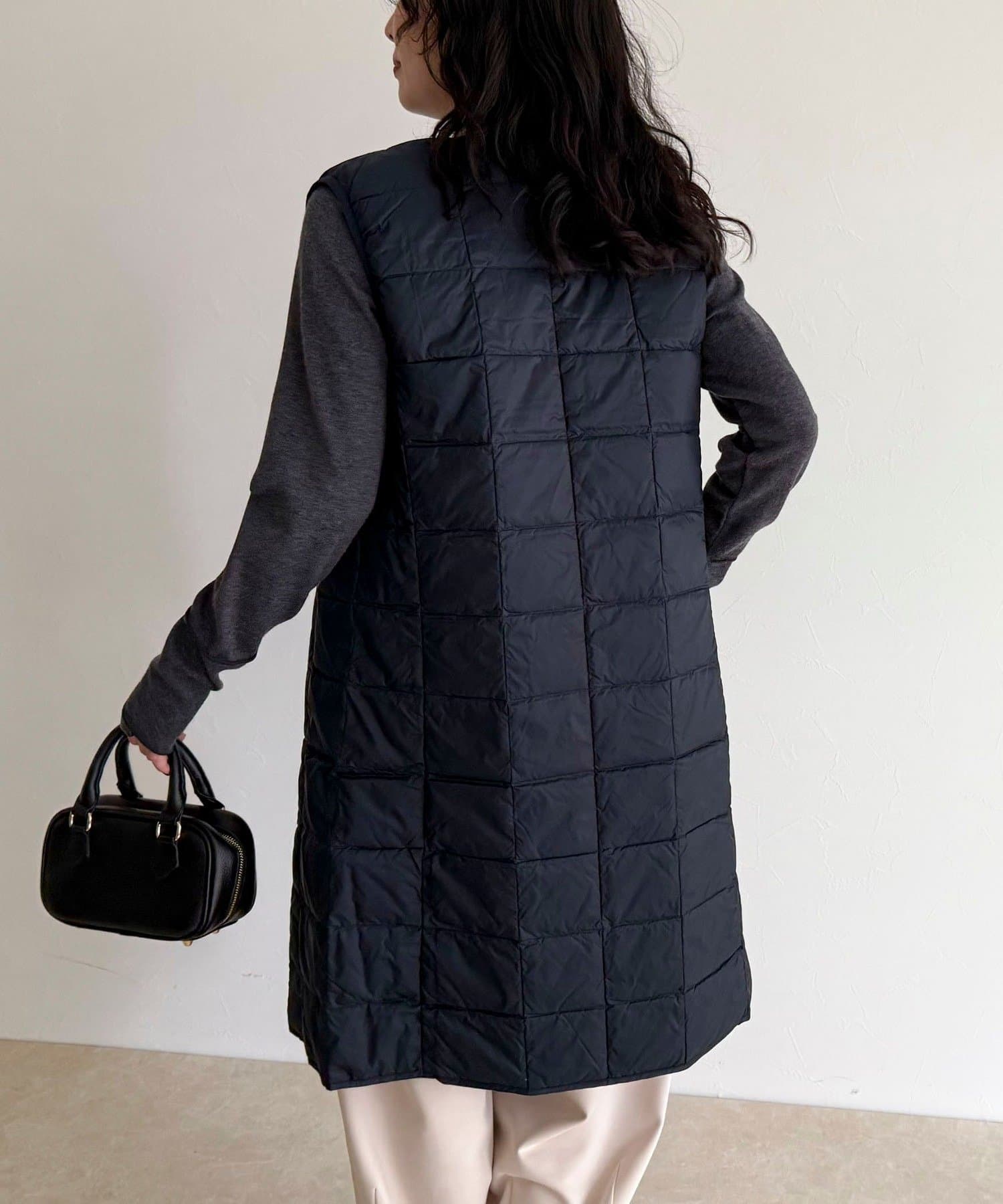 FREDY & GLOSTER(フレディ アンド グロスター) 【TAION/タイオン】V NECK LONG DOWN VEST