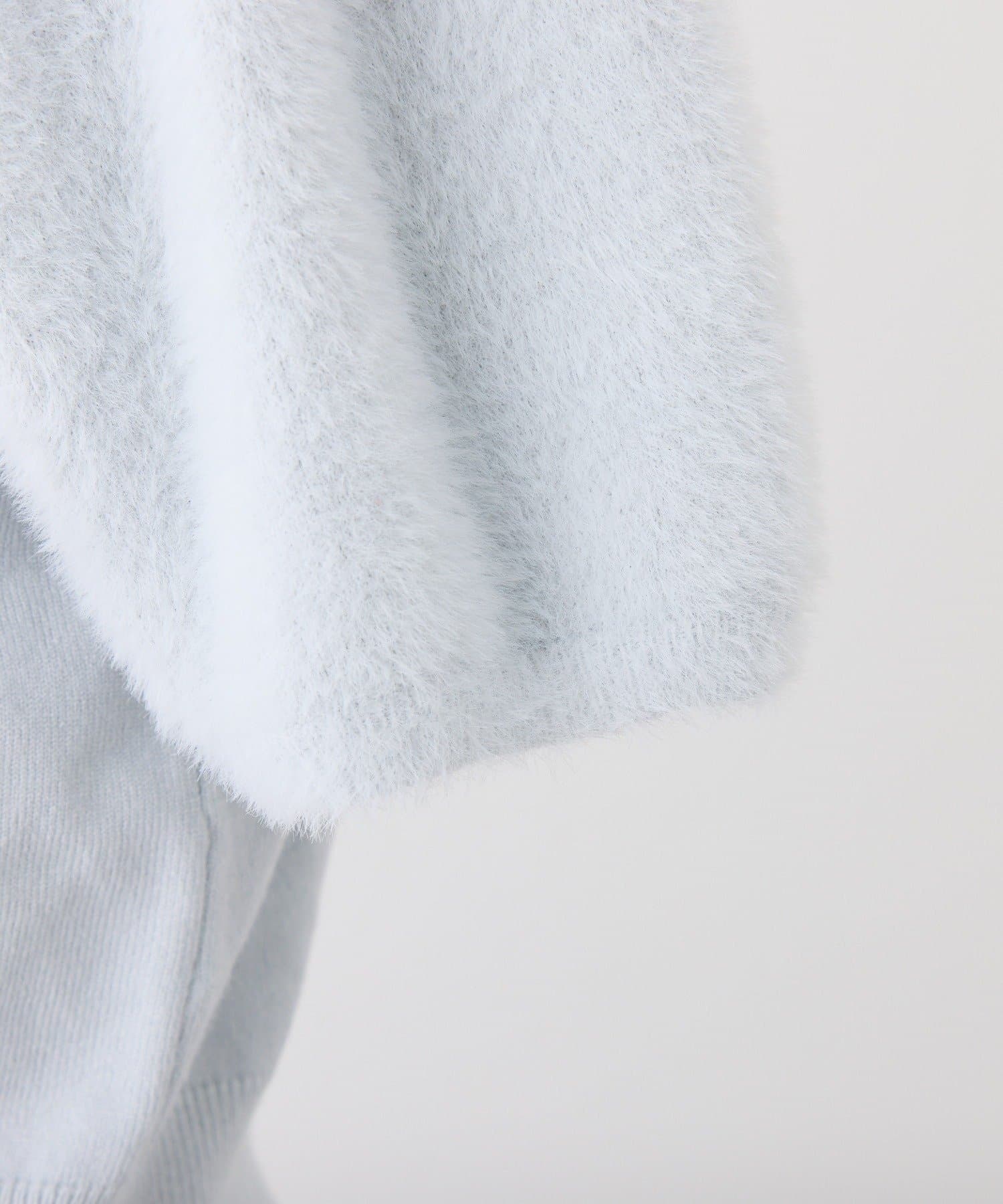 NICE CLAUP / OLIVE des OLIVE OUTLET(ナイスクラップ  / オリーブ デ オリーブ アウトレット) 【one after another】アームウォーマー付きニット