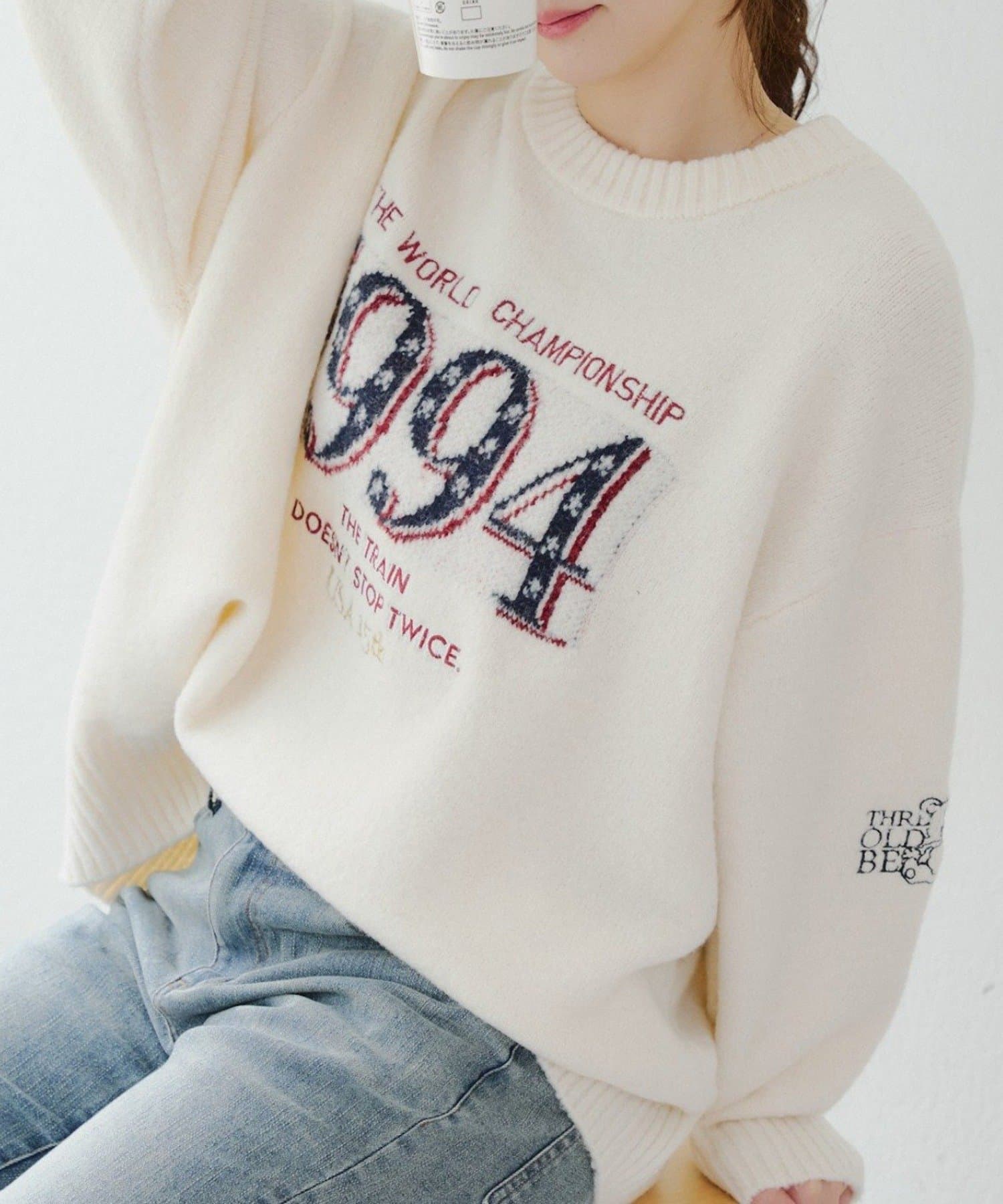 NICE CLAUP / OLIVE des OLIVE OUTLET(ナイスクラップ  / オリーブ デ オリーブ アウトレット) 【RMAF】USAニット